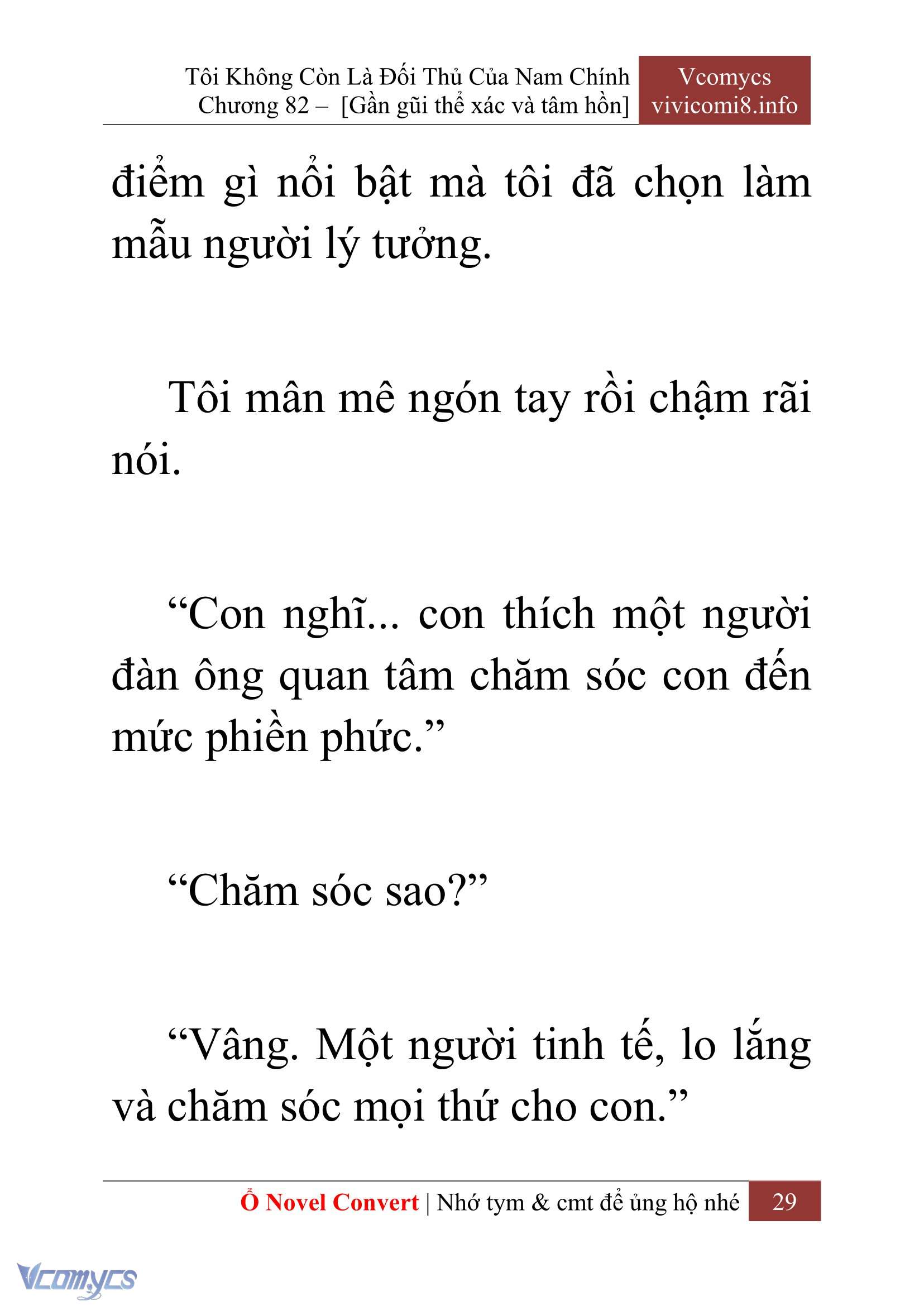 [Novel] Tôi Không Còn Là Đối Thủ Của Nam Chính Chapter  82 - 31