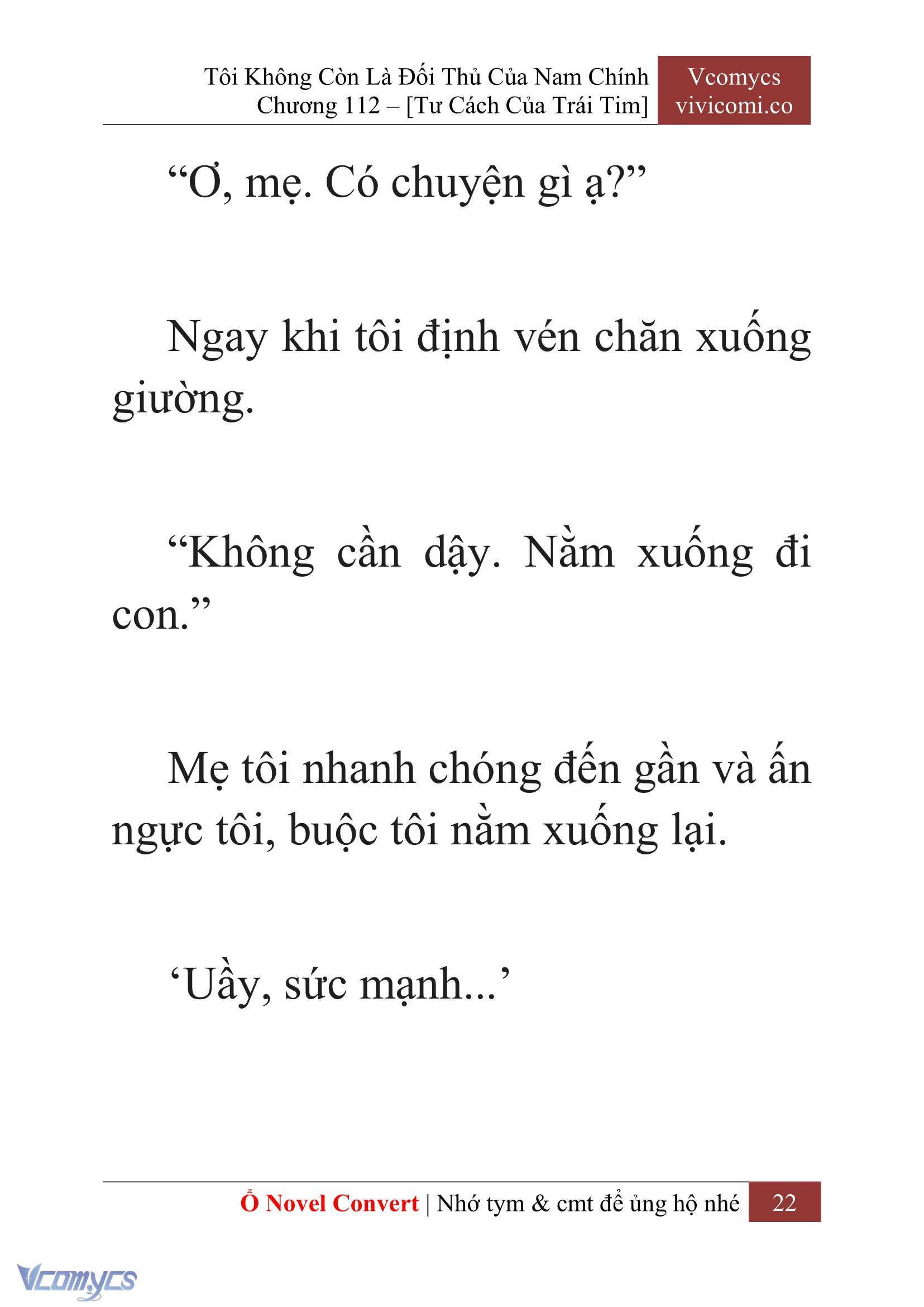 [Novel] Tôi Không Còn Là Đối Thủ Của Nam Chính Chapter  112 - 24