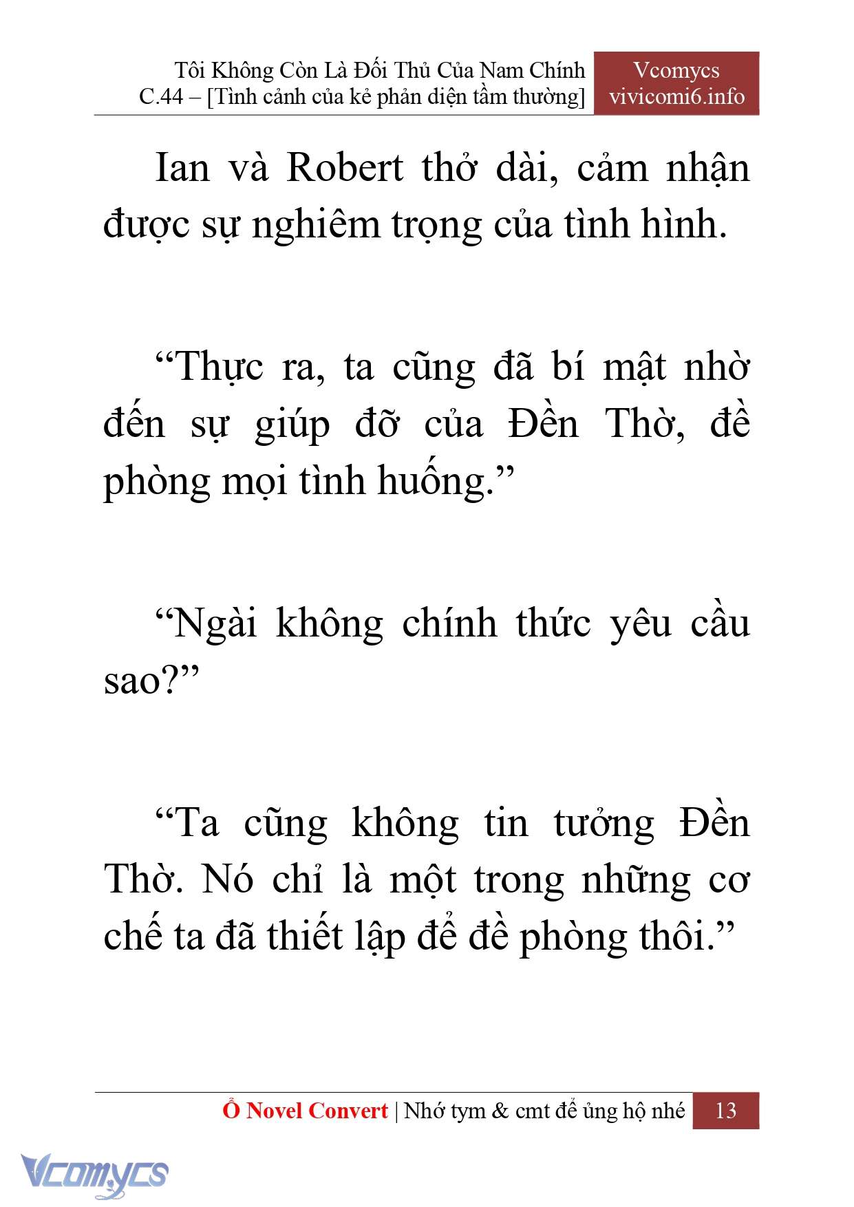 [Novel] Tôi Không Còn Là Đối Thủ Của Nam Chính Chapter  44 - 15