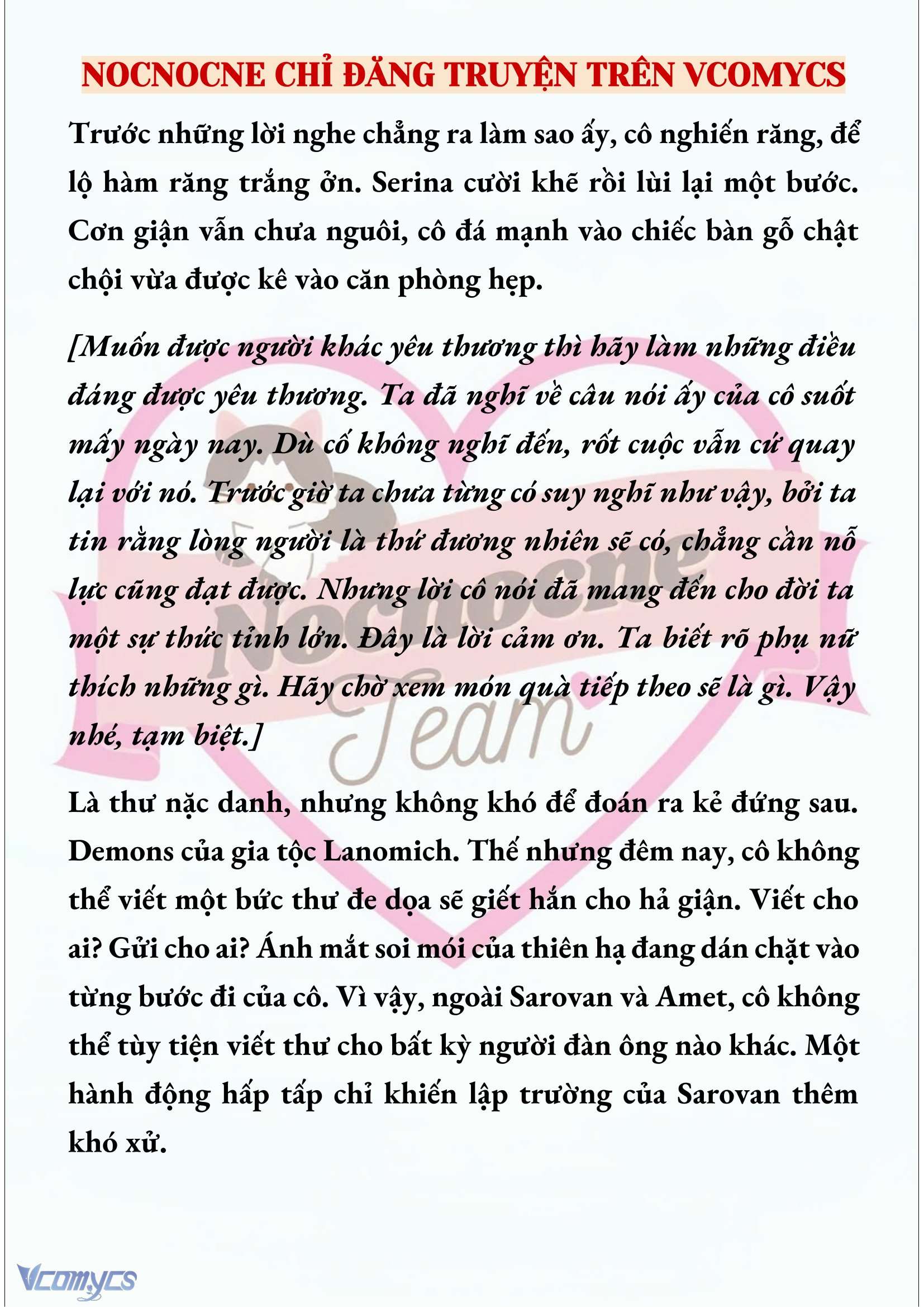 [NOVEL] CÁ RỪNG KHÔN NGOAN Chapter  100 - 7