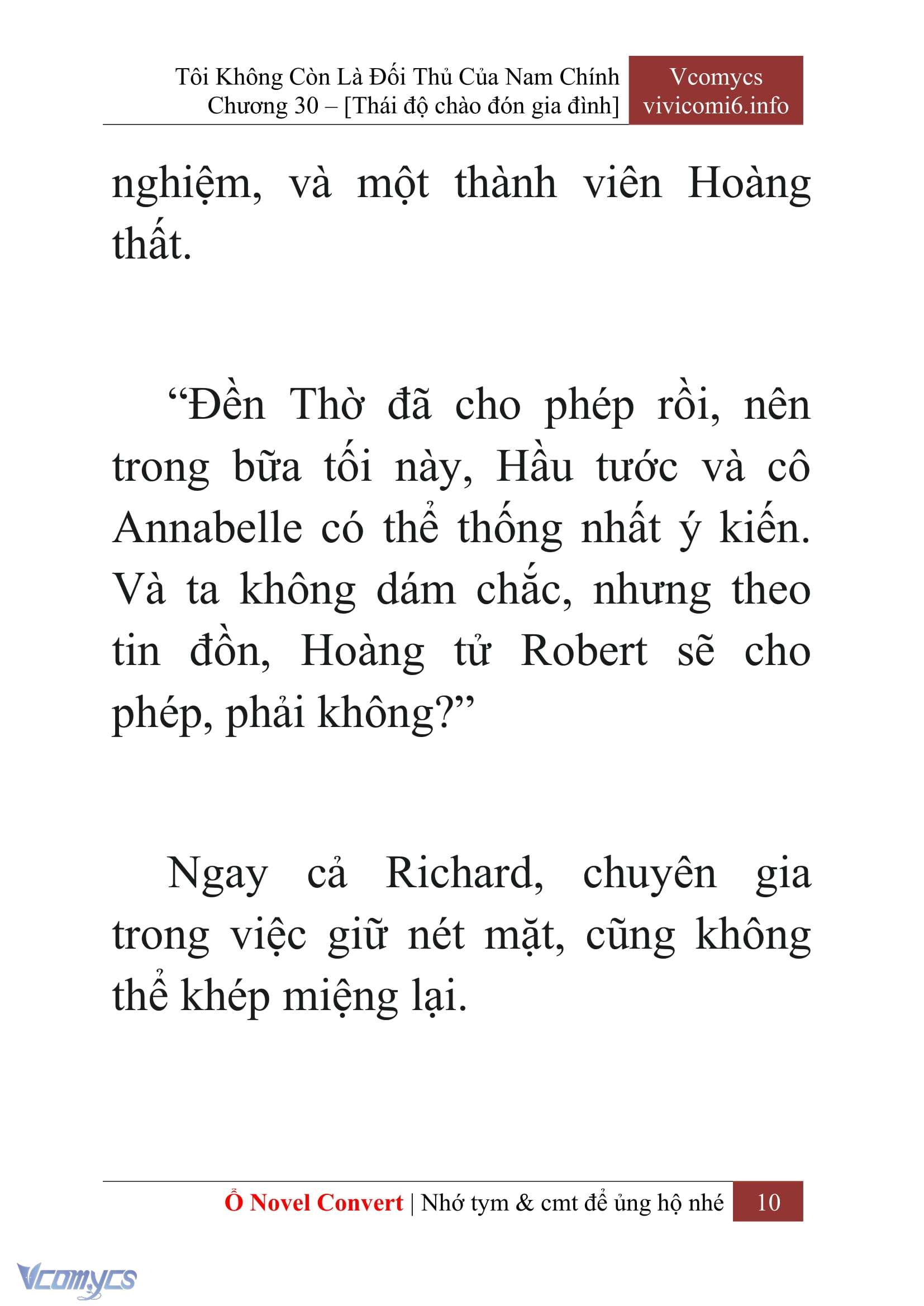 [Novel] Tôi Không Còn Là Đối Thủ Của Nam Chính Chapter  30 - 12