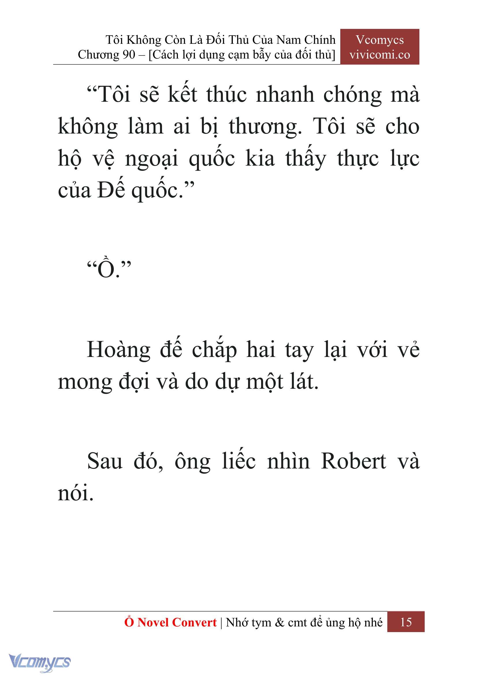 [Novel] Tôi Không Còn Là Đối Thủ Của Nam Chính Chapter  90 - 17