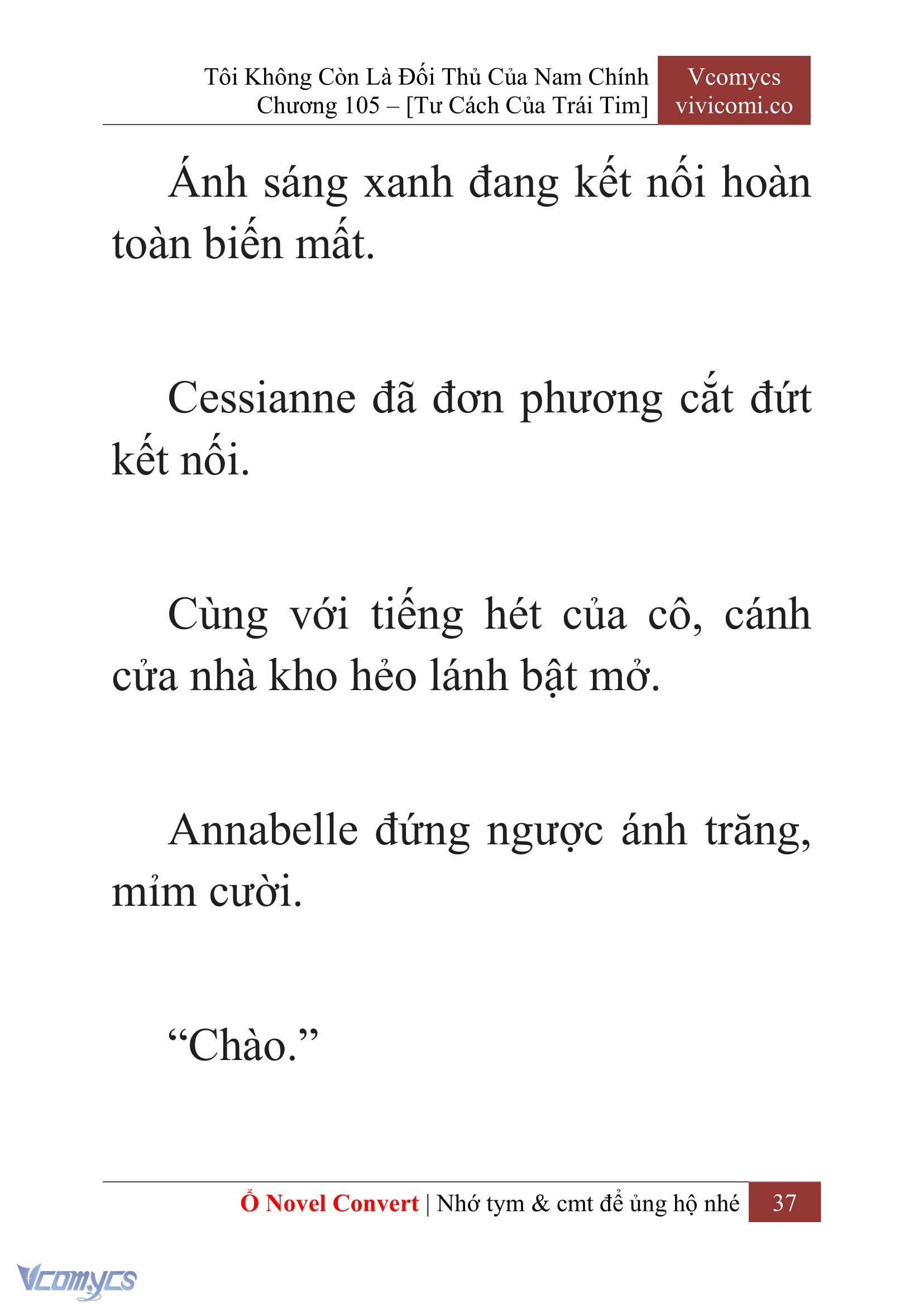 [Novel] Tôi Không Còn Là Đối Thủ Của Nam Chính Chapter  105 - 39