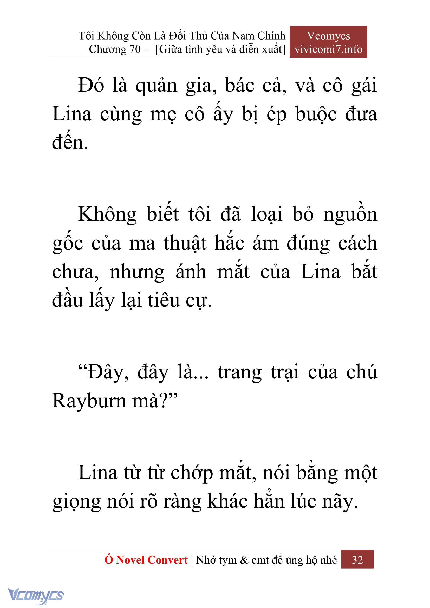 [Novel] Tôi Không Còn Là Đối Thủ Của Nam Chính Chapter  70 - 34