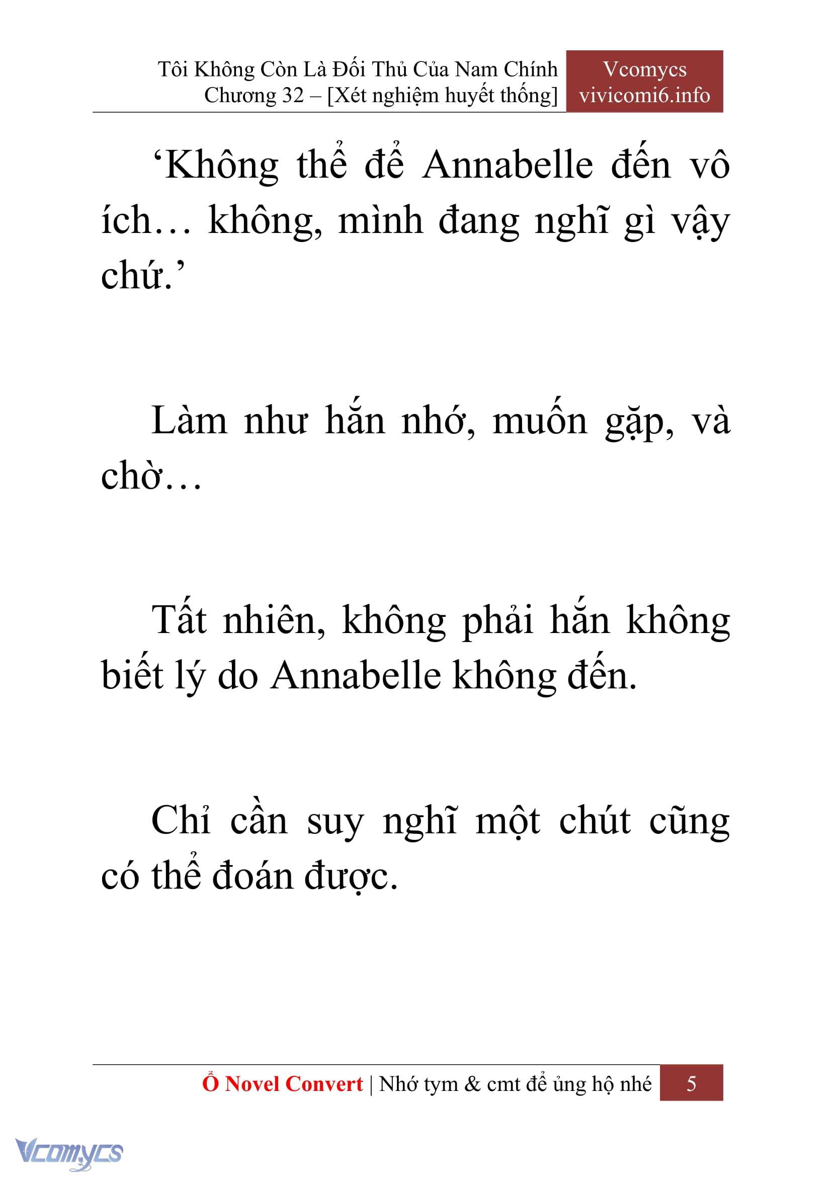 [Novel] Tôi Không Còn Là Đối Thủ Của Nam Chính Chapter  32 - 7