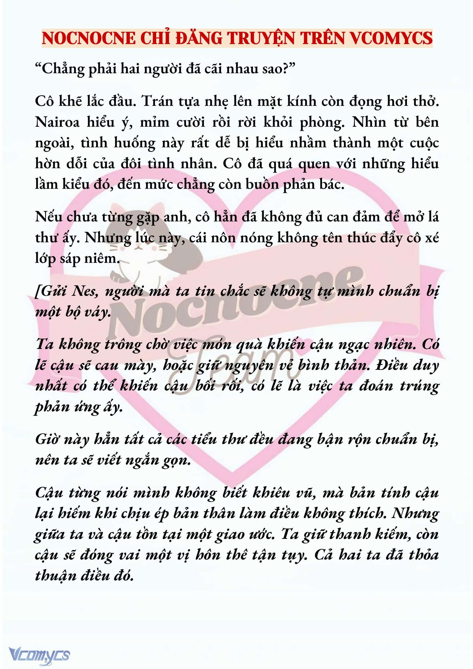 [NOVEL] CÁ RỪNG KHÔN NGOAN Chapter  76 - 9