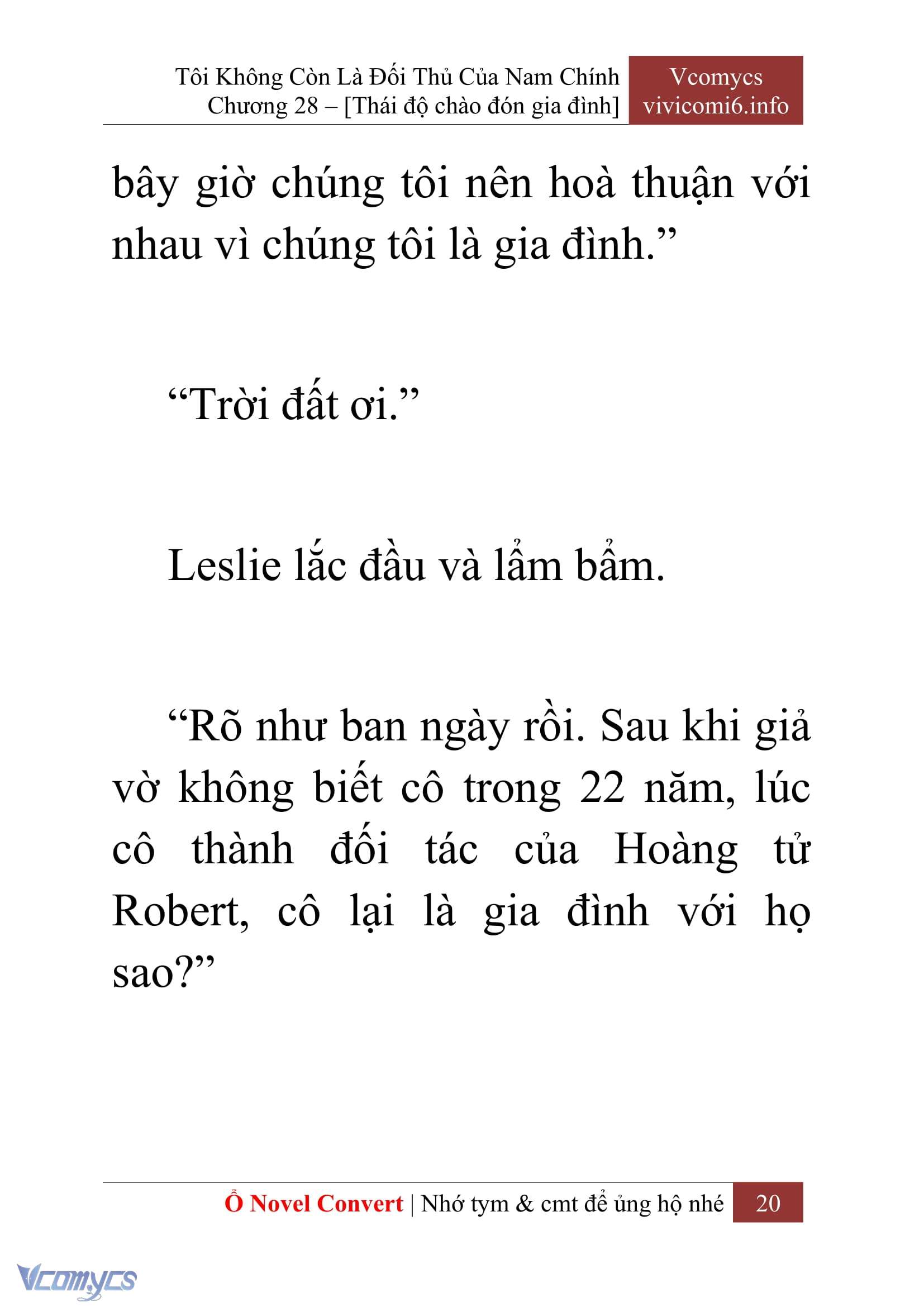 [Novel] Tôi Không Còn Là Đối Thủ Của Nam Chính Chapter  28 - 22