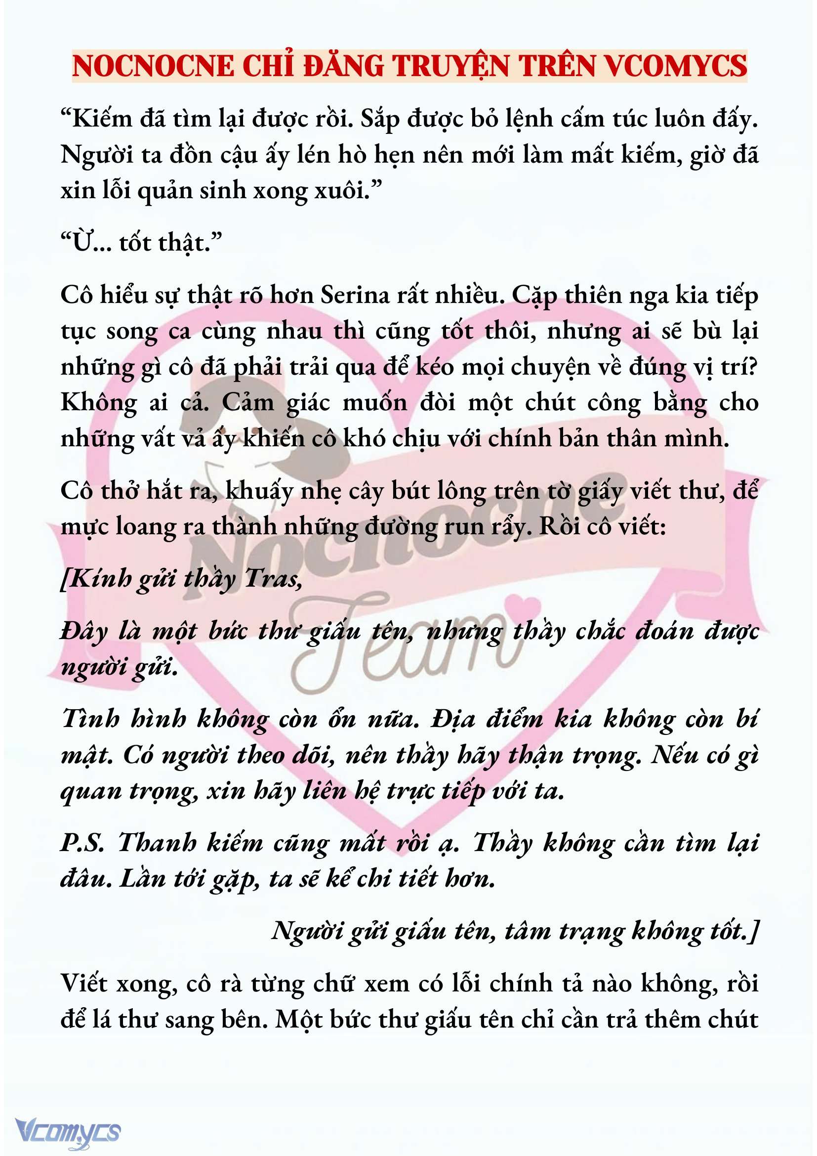 [NOVEL] CÁ RỪNG KHÔN NGOAN Chapter  62 - 10