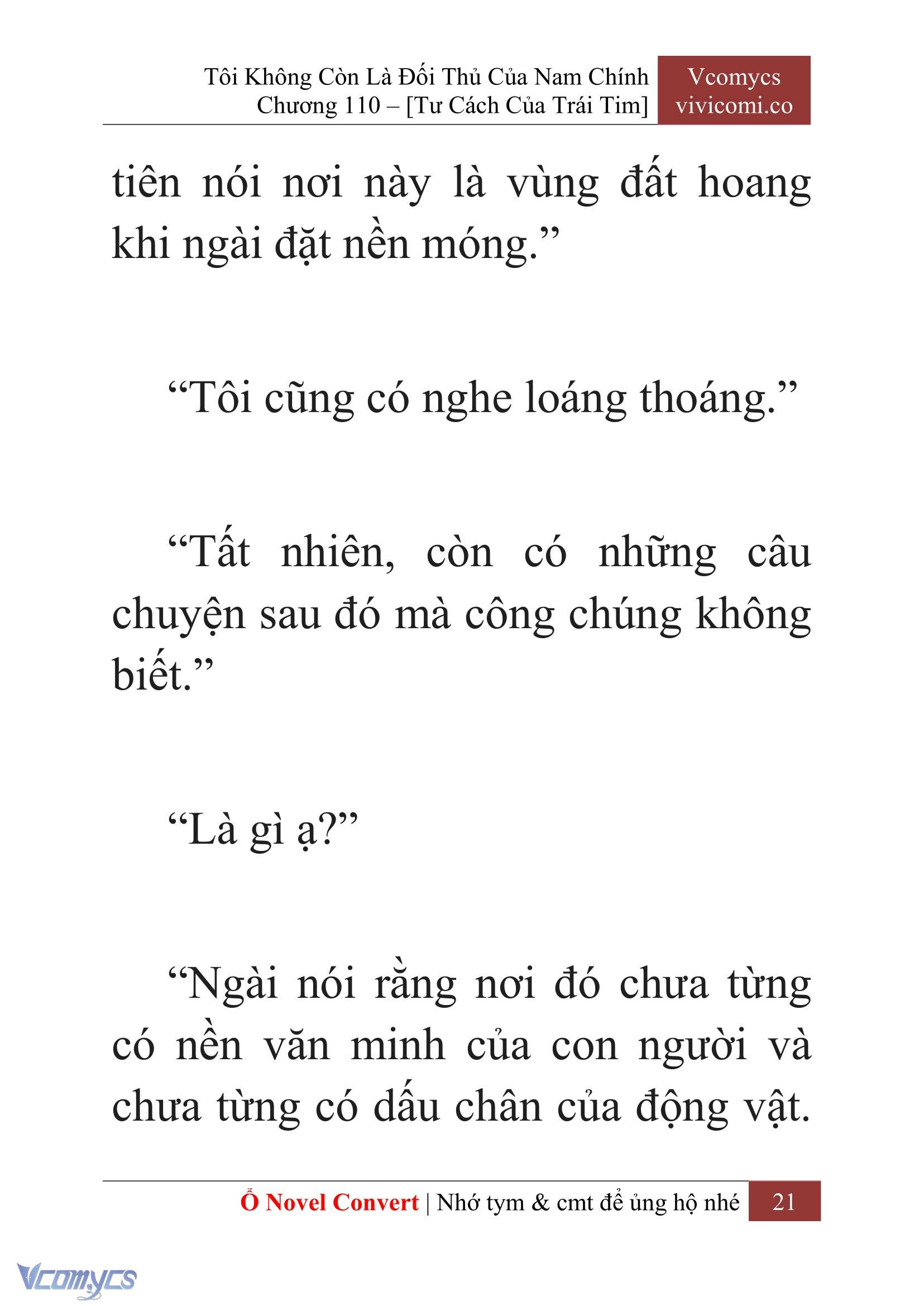 [Novel] Tôi Không Còn Là Đối Thủ Của Nam Chính Chapter  110 - 23