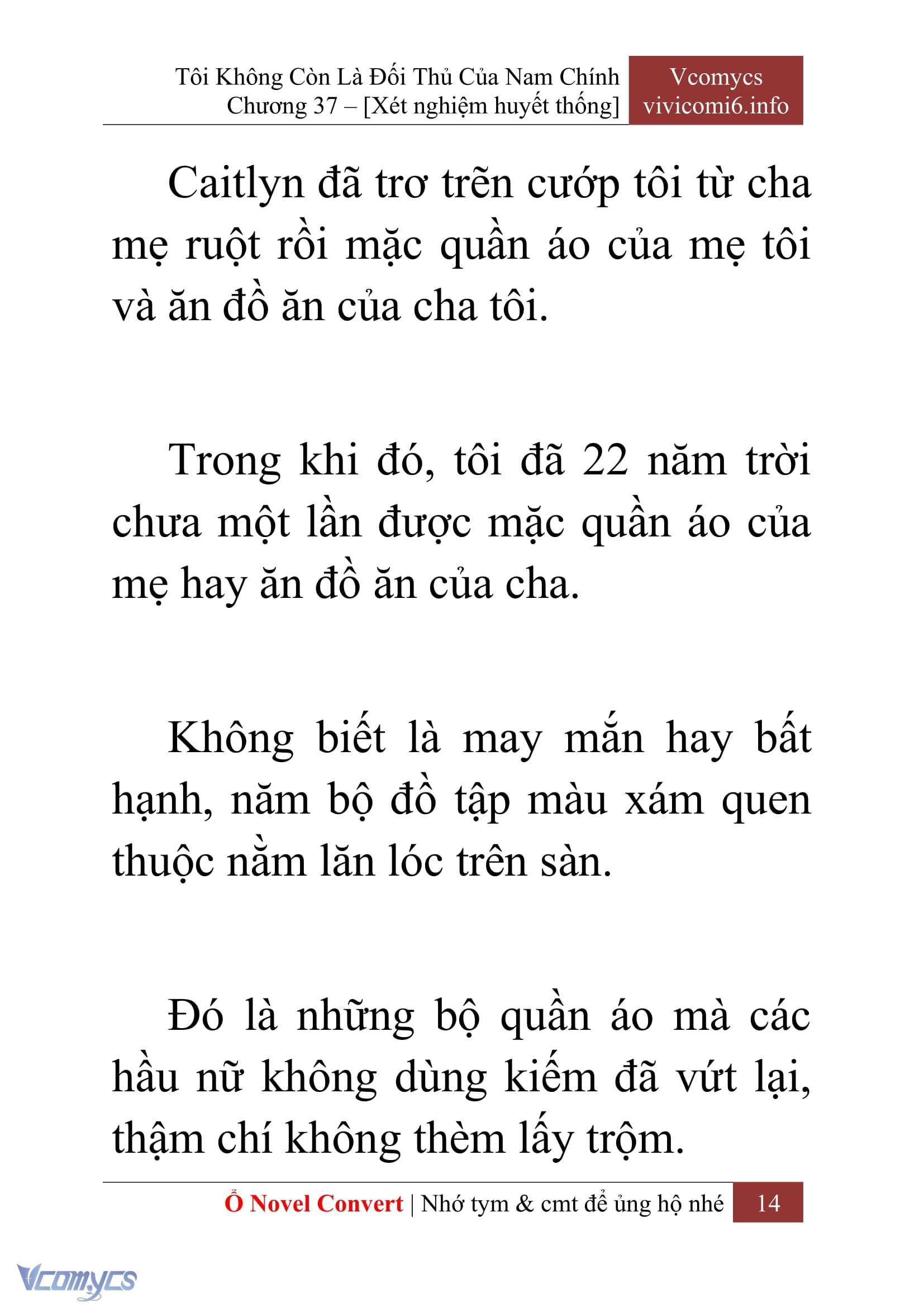 [Novel] Tôi Không Còn Là Đối Thủ Của Nam Chính Chapter  37 - 16