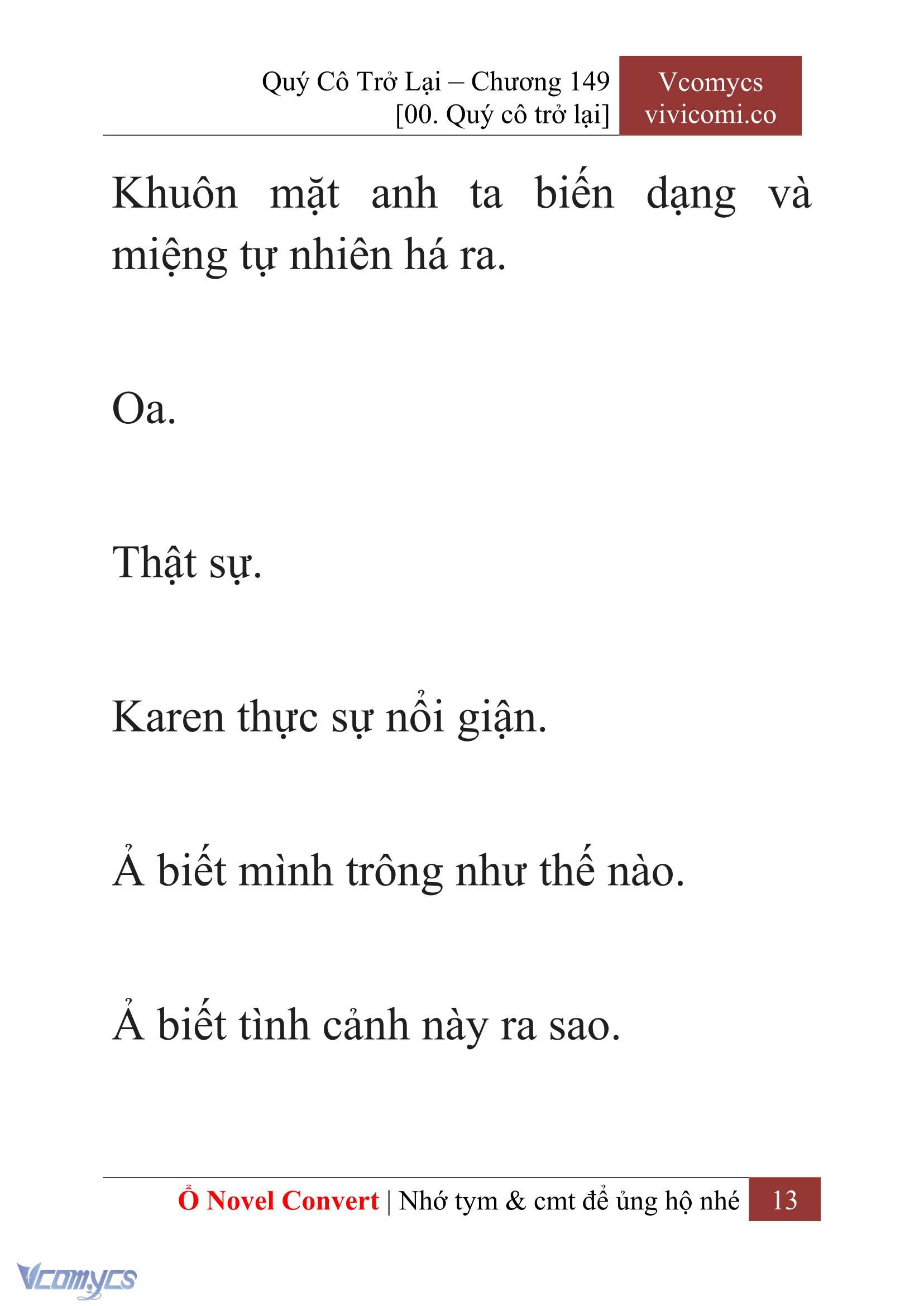[Novel] Quý Cô Trở Lại Chapter  149 - 15