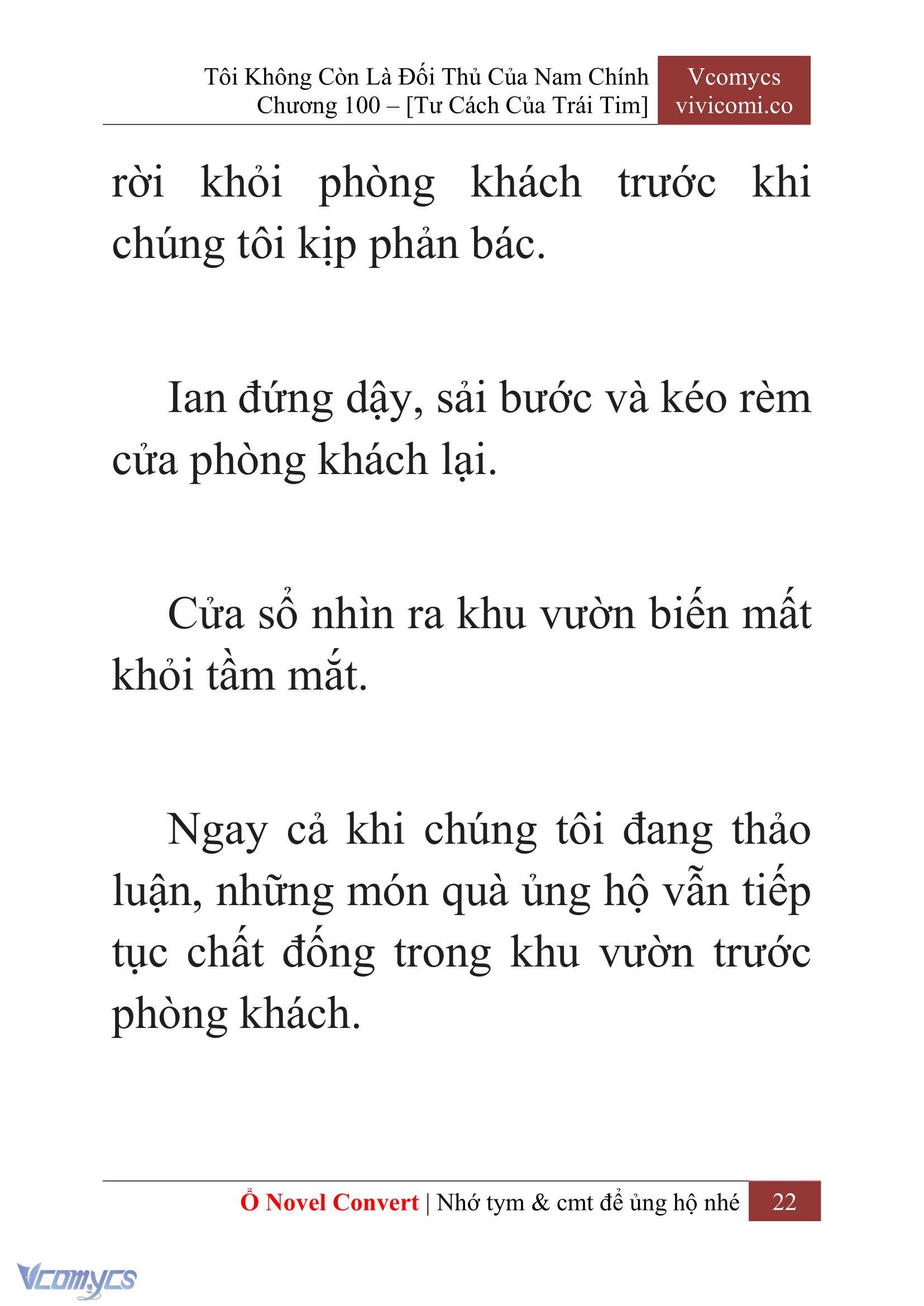 [Novel] Tôi Không Còn Là Đối Thủ Của Nam Chính Chapter  100 - 24