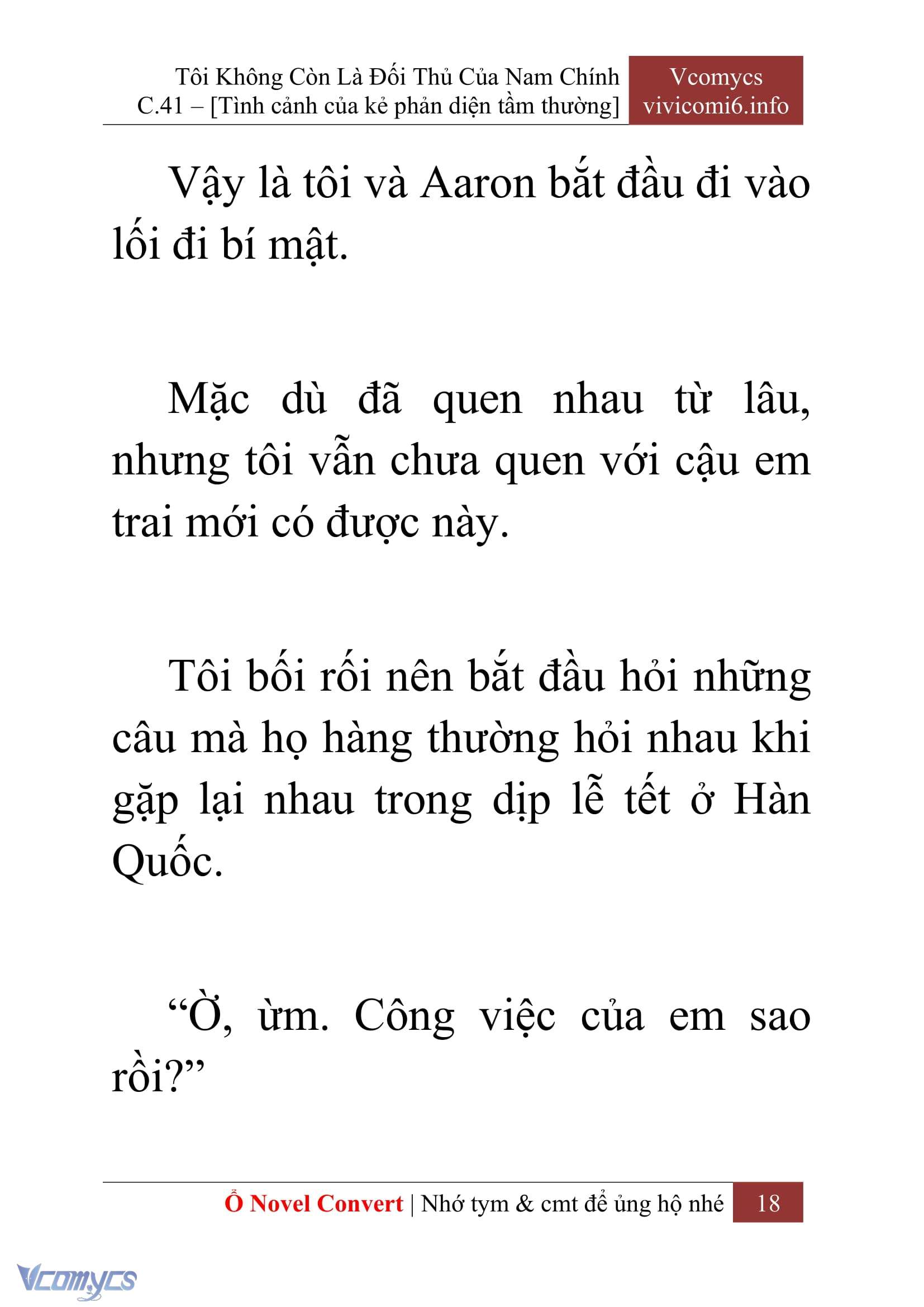 [Novel] Tôi Không Còn Là Đối Thủ Của Nam Chính Chapter  41 - 20