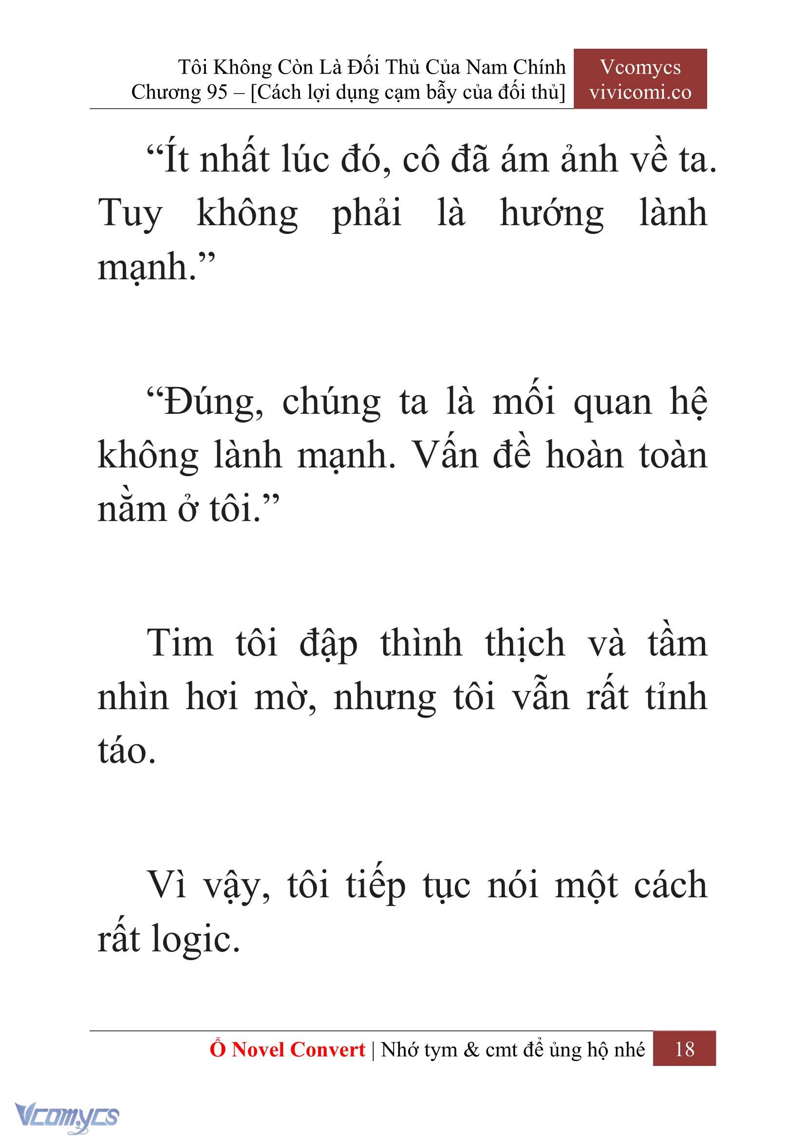 [Novel] Tôi Không Còn Là Đối Thủ Của Nam Chính Chapter  95 - 20