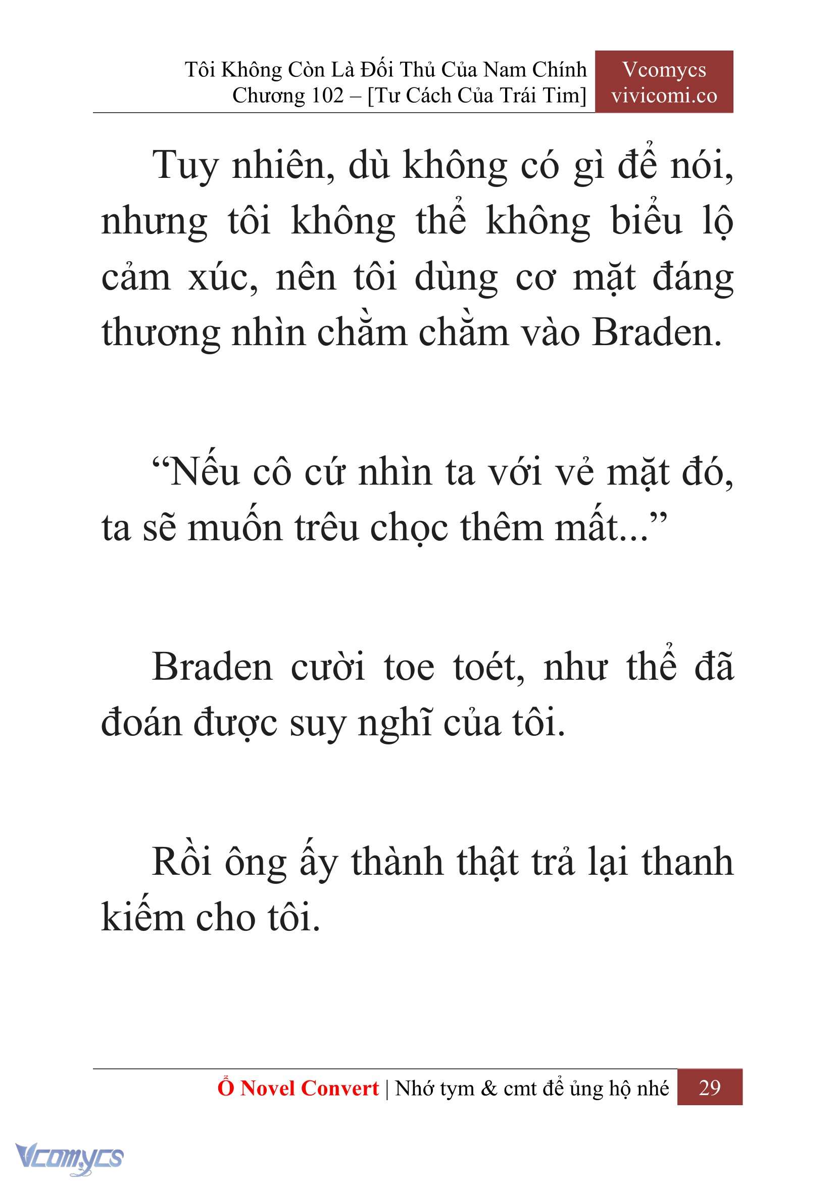 [Novel] Tôi Không Còn Là Đối Thủ Của Nam Chính Chapter  102 - 31