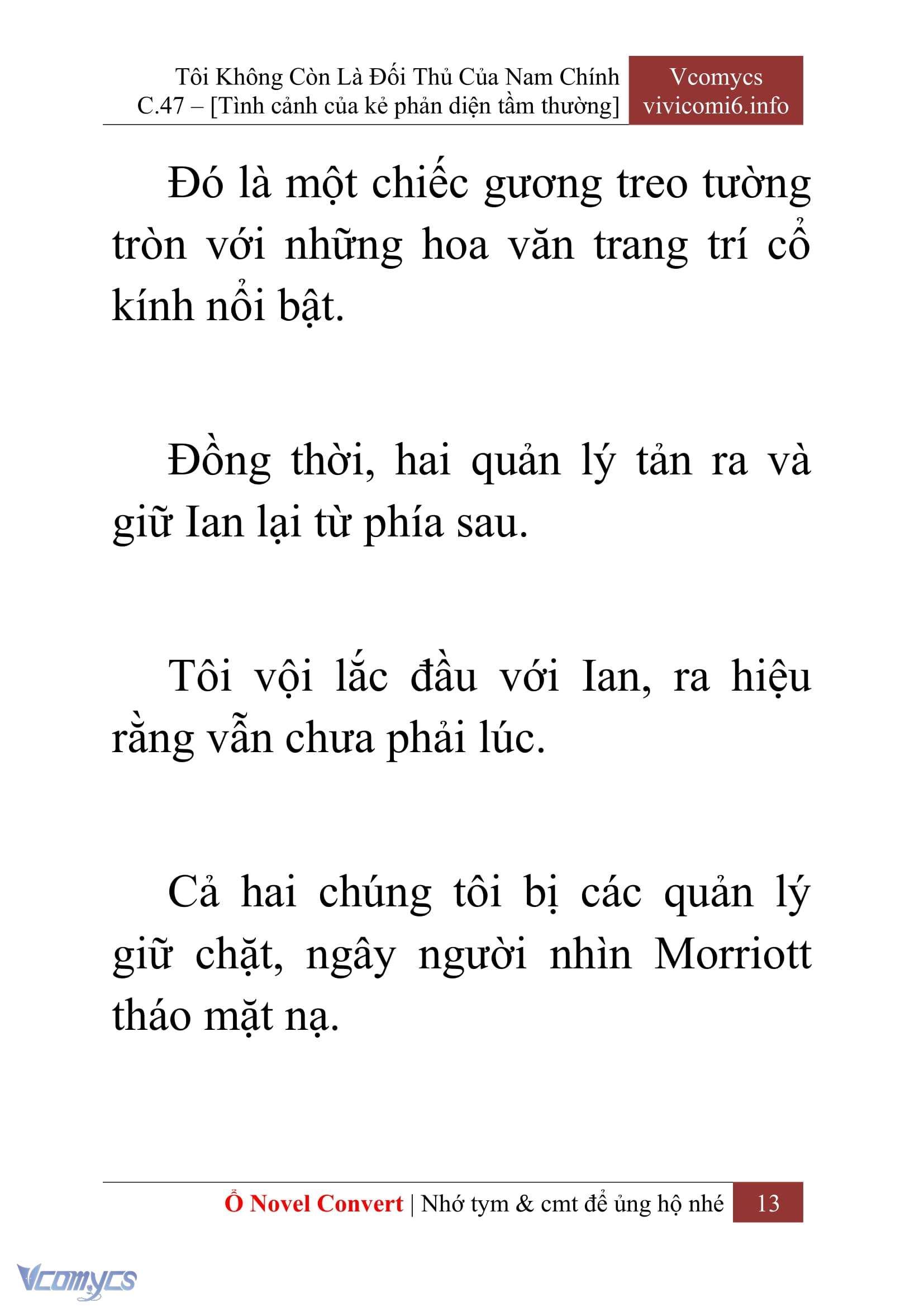 [Novel] Tôi Không Còn Là Đối Thủ Của Nam Chính Chapter  47 - 15