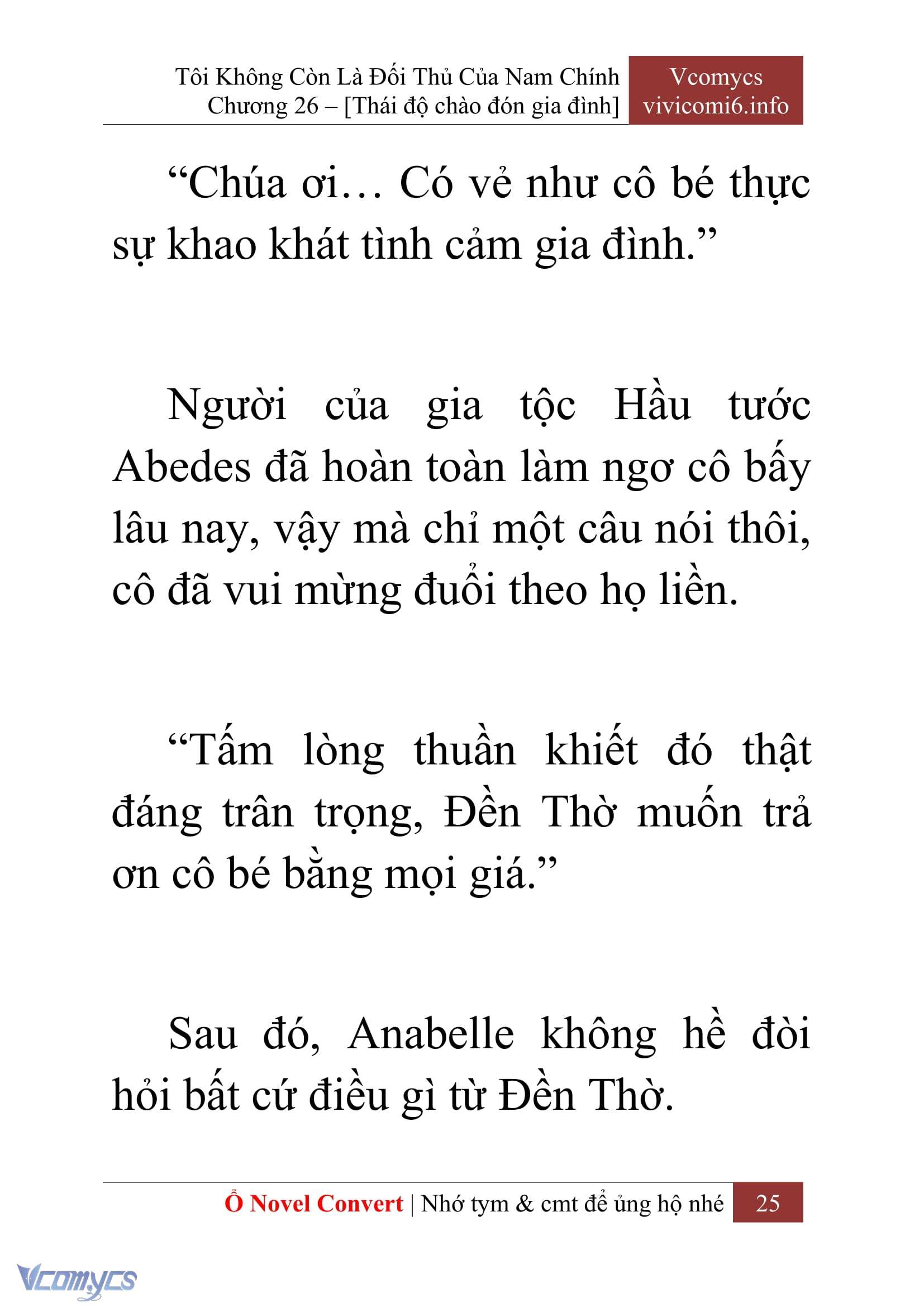 [Novel] Tôi Không Còn Là Đối Thủ Của Nam Chính Chapter  26 - 27