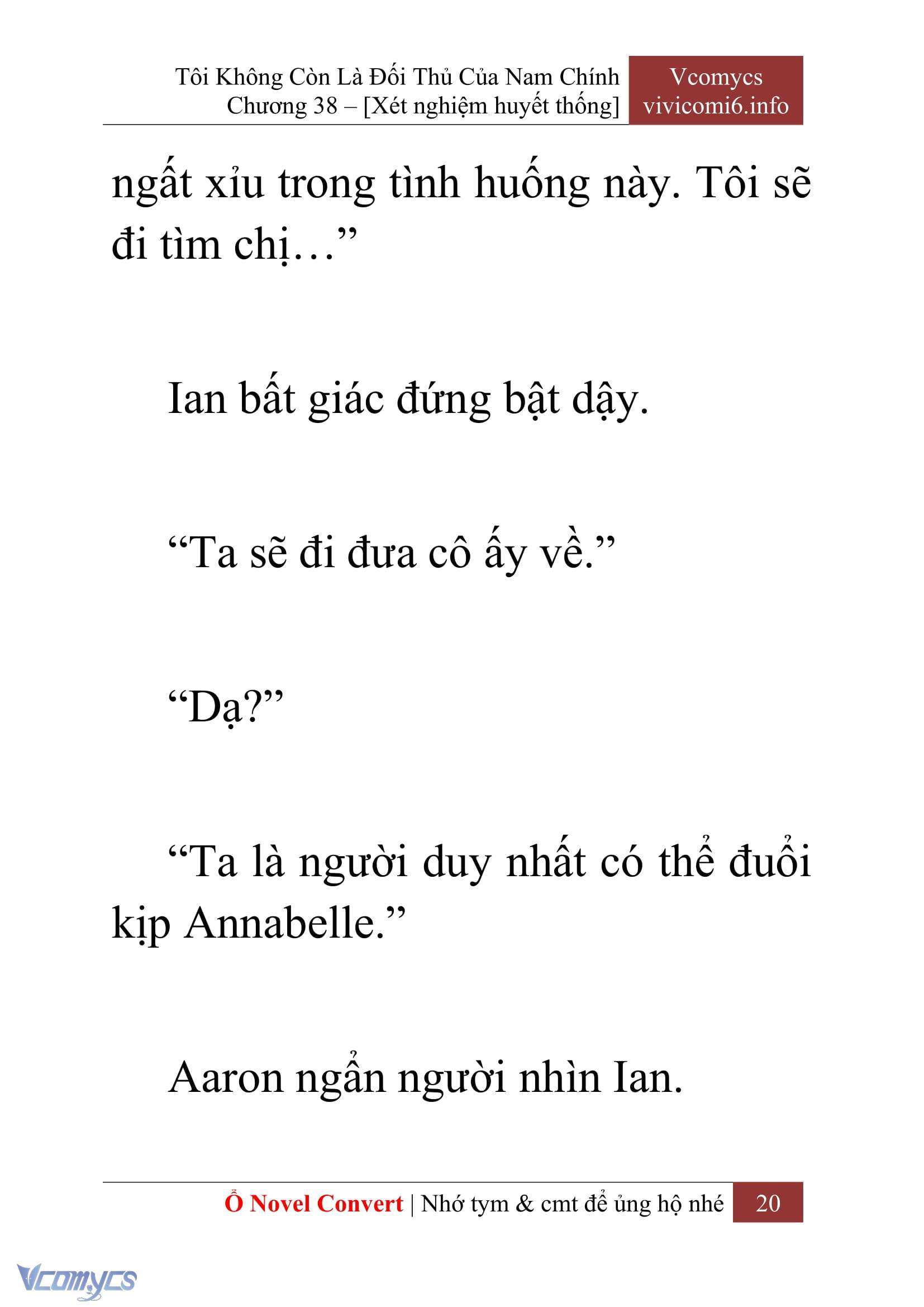 [Novel] Tôi Không Còn Là Đối Thủ Của Nam Chính Chapter  38 - 22