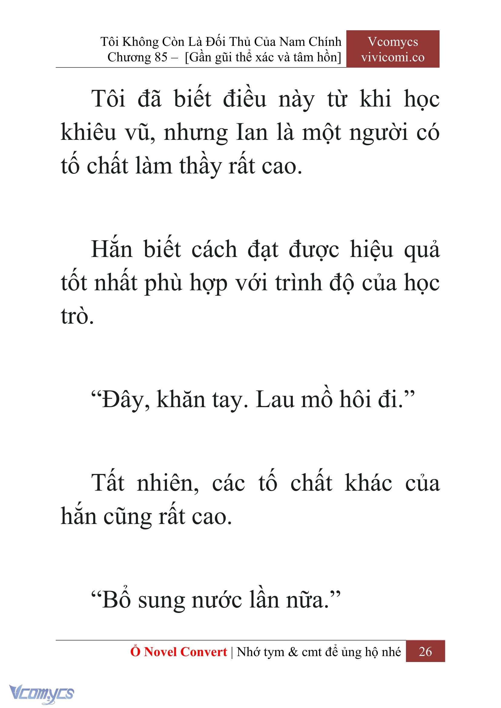 [Novel] Tôi Không Còn Là Đối Thủ Của Nam Chính Chapter  85 - 28