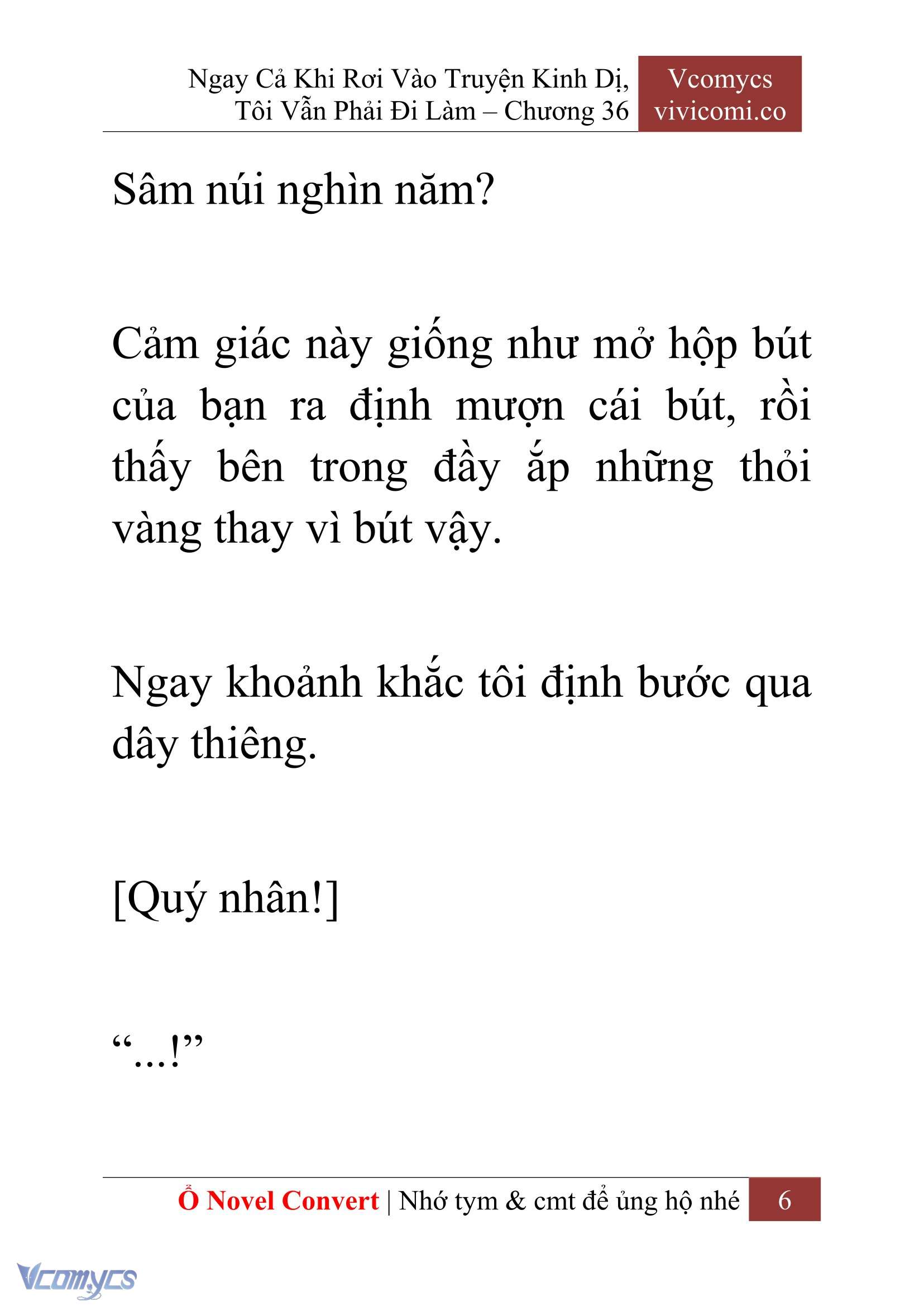 [Novel] Ngay Cả Khi Rơi Vào Truyện Kinh Dị, Tôi Vẫn Phải Đi Làm Chapter  36 - 8