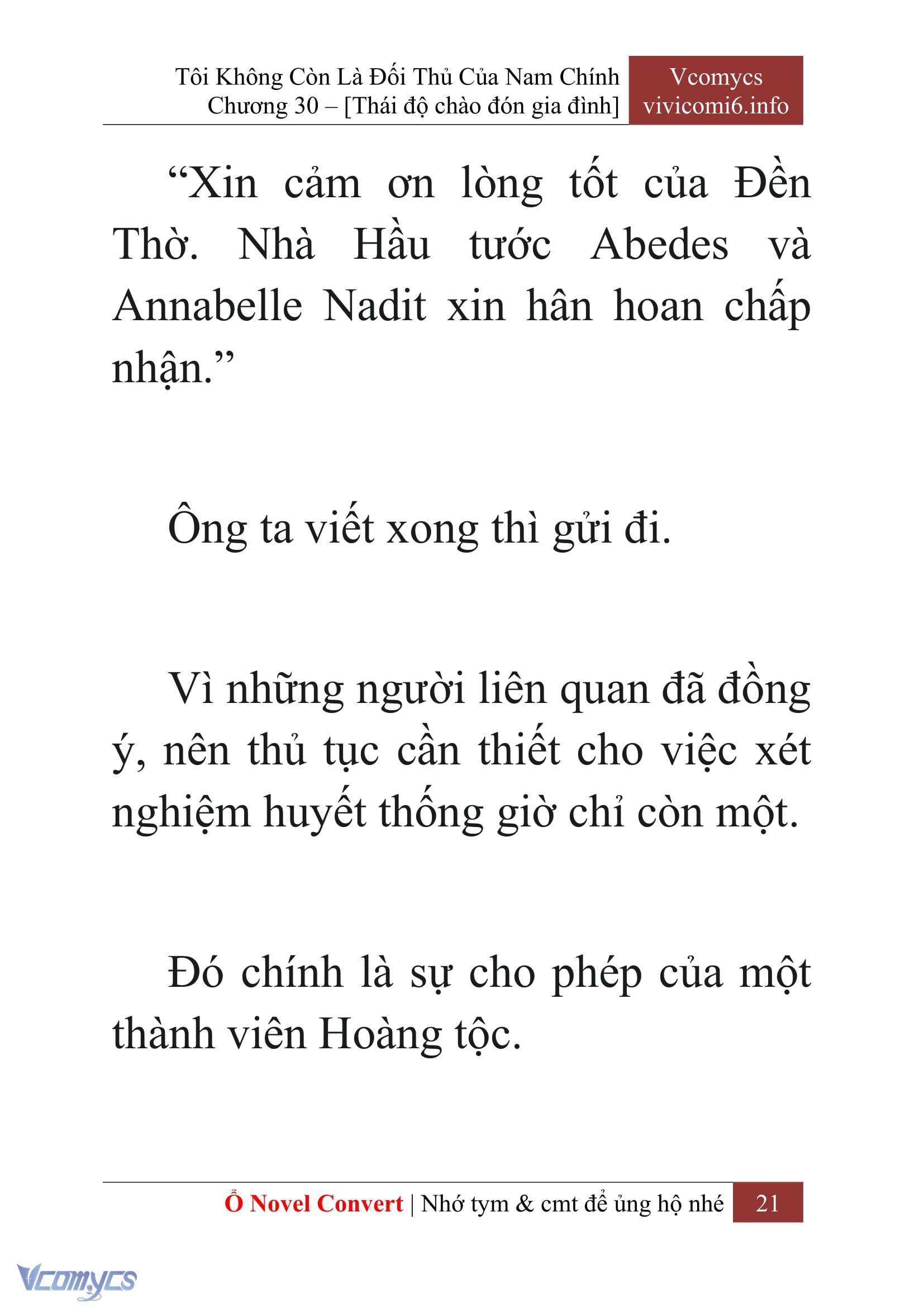 [Novel] Tôi Không Còn Là Đối Thủ Của Nam Chính Chapter  30 - 23