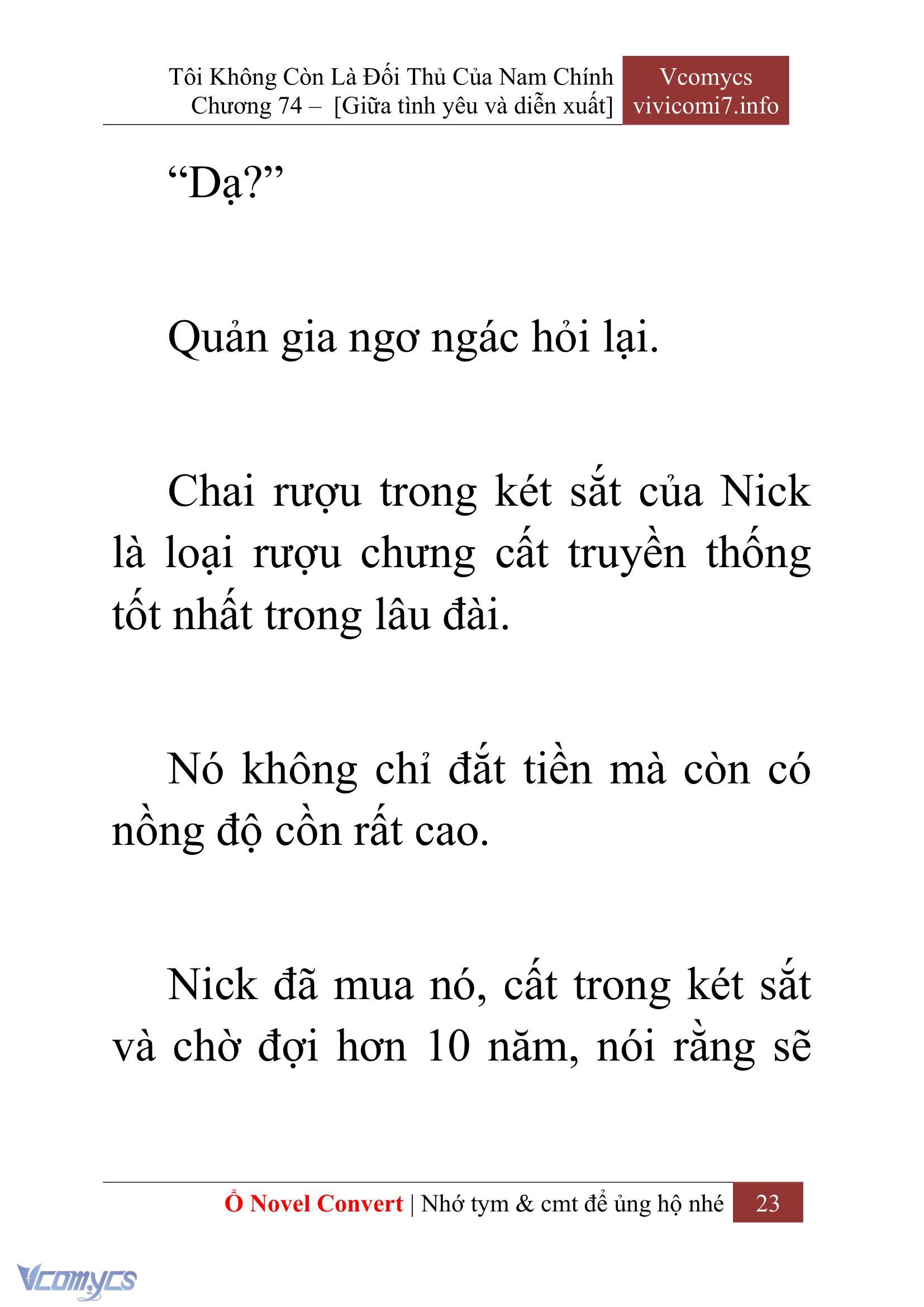 [Novel] Tôi Không Còn Là Đối Thủ Của Nam Chính Chapter  74 - 25