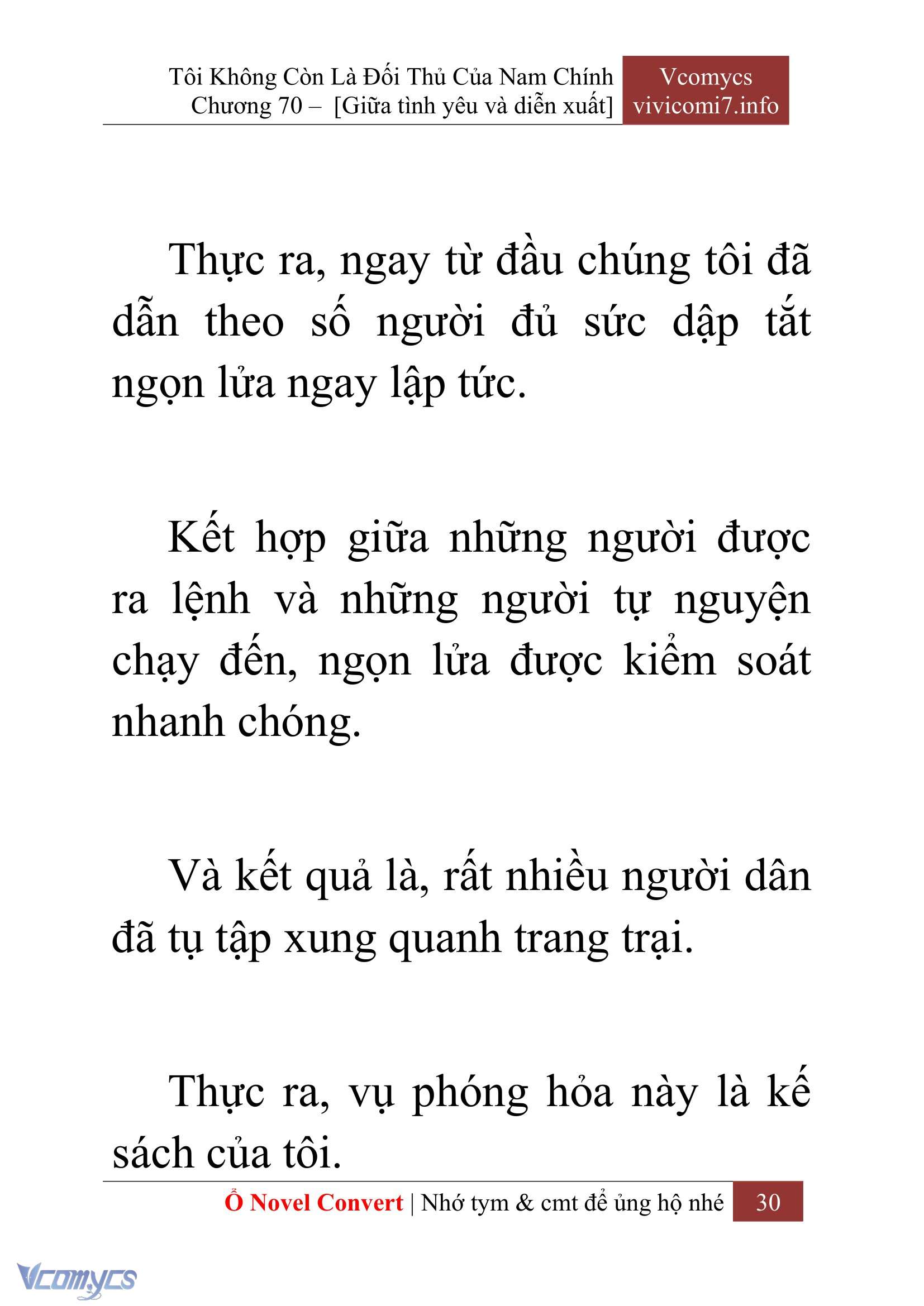 [Novel] Tôi Không Còn Là Đối Thủ Của Nam Chính Chapter  70 - 32
