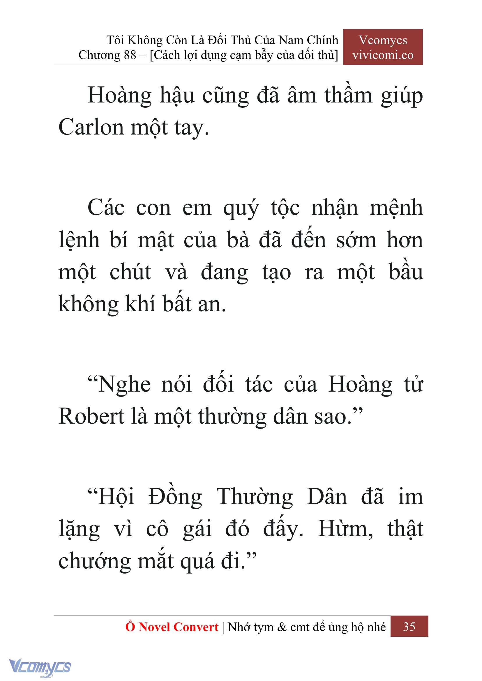 [Novel] Tôi Không Còn Là Đối Thủ Của Nam Chính Chapter  88 - 37