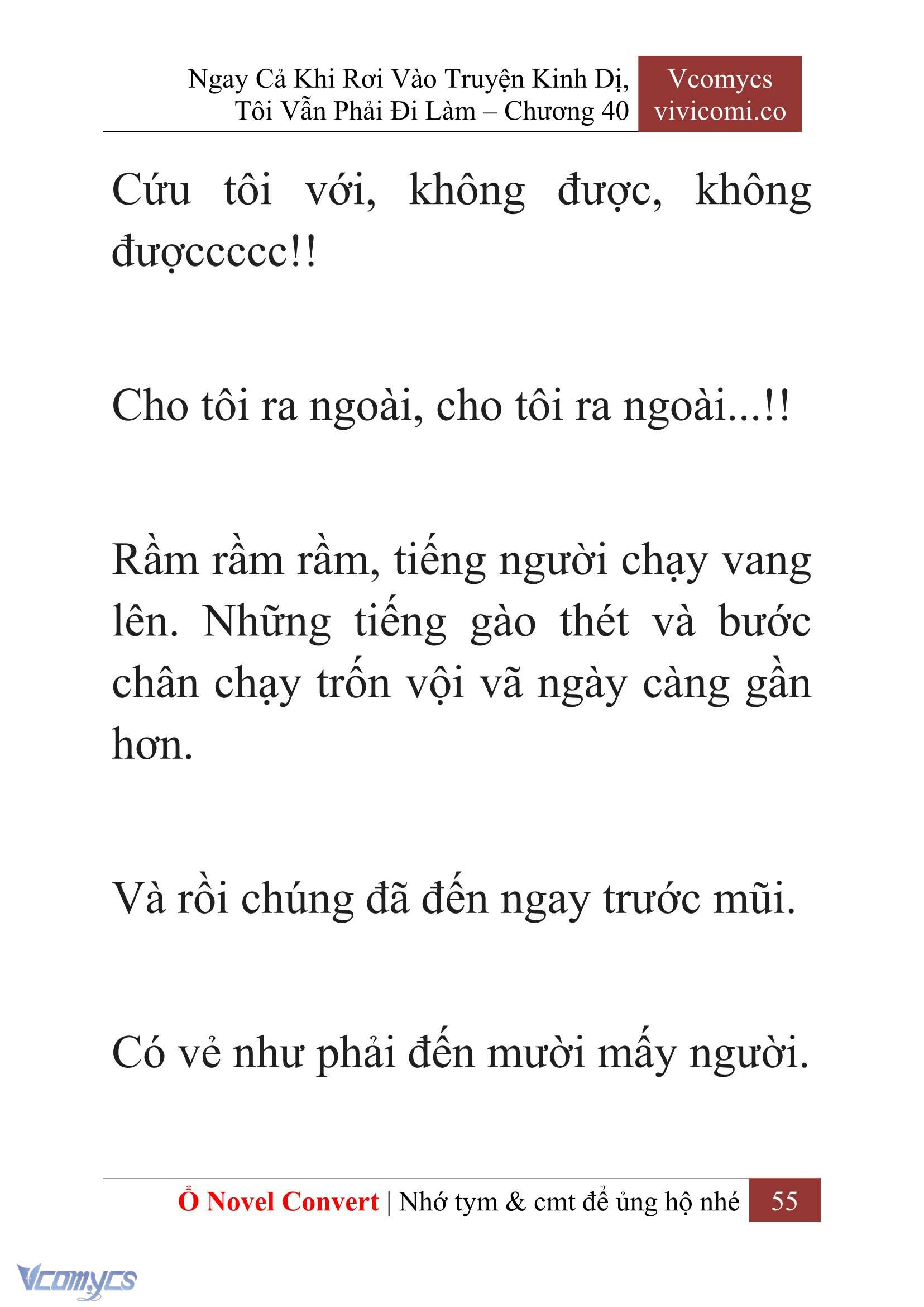 [Novel] Ngay Cả Khi Rơi Vào Truyện Kinh Dị, Tôi Vẫn Phải Đi Làm Chapter  40 - 57