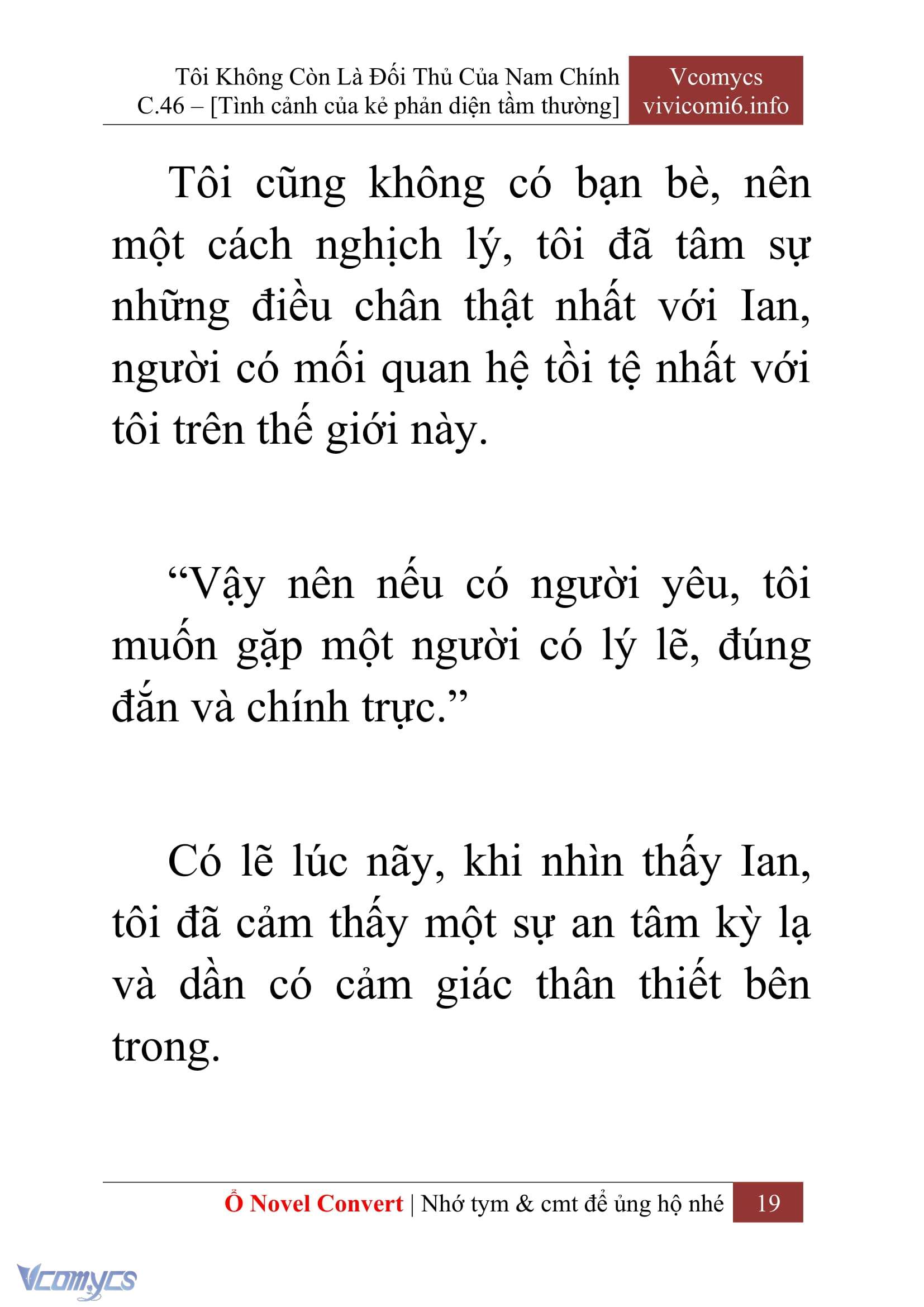 [Novel] Tôi Không Còn Là Đối Thủ Của Nam Chính Chapter  46 - 21