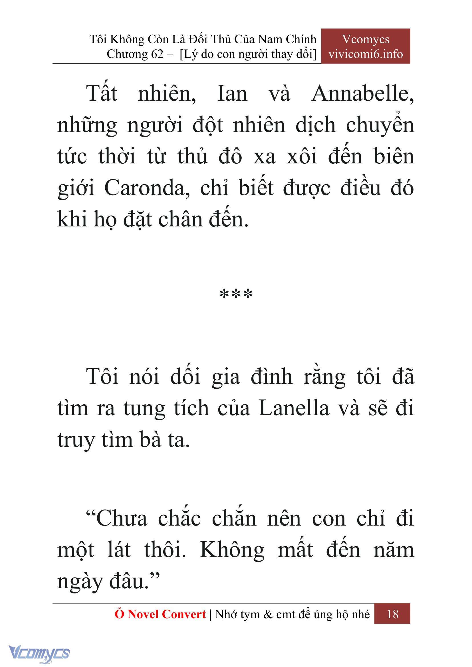 [Novel] Tôi Không Còn Là Đối Thủ Của Nam Chính Chapter  62 - 20