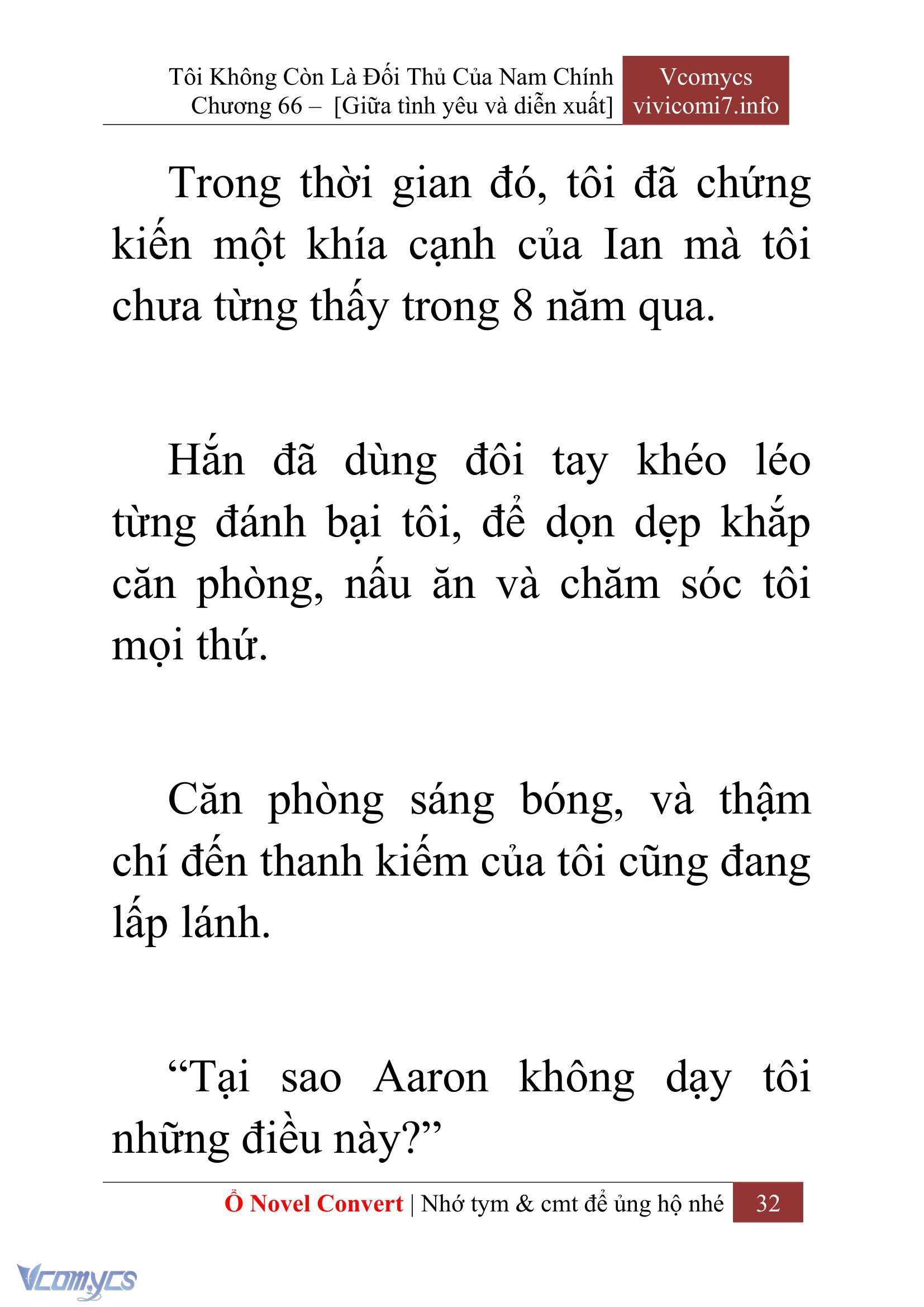 [Novel] Tôi Không Còn Là Đối Thủ Của Nam Chính Chapter  66 - 34