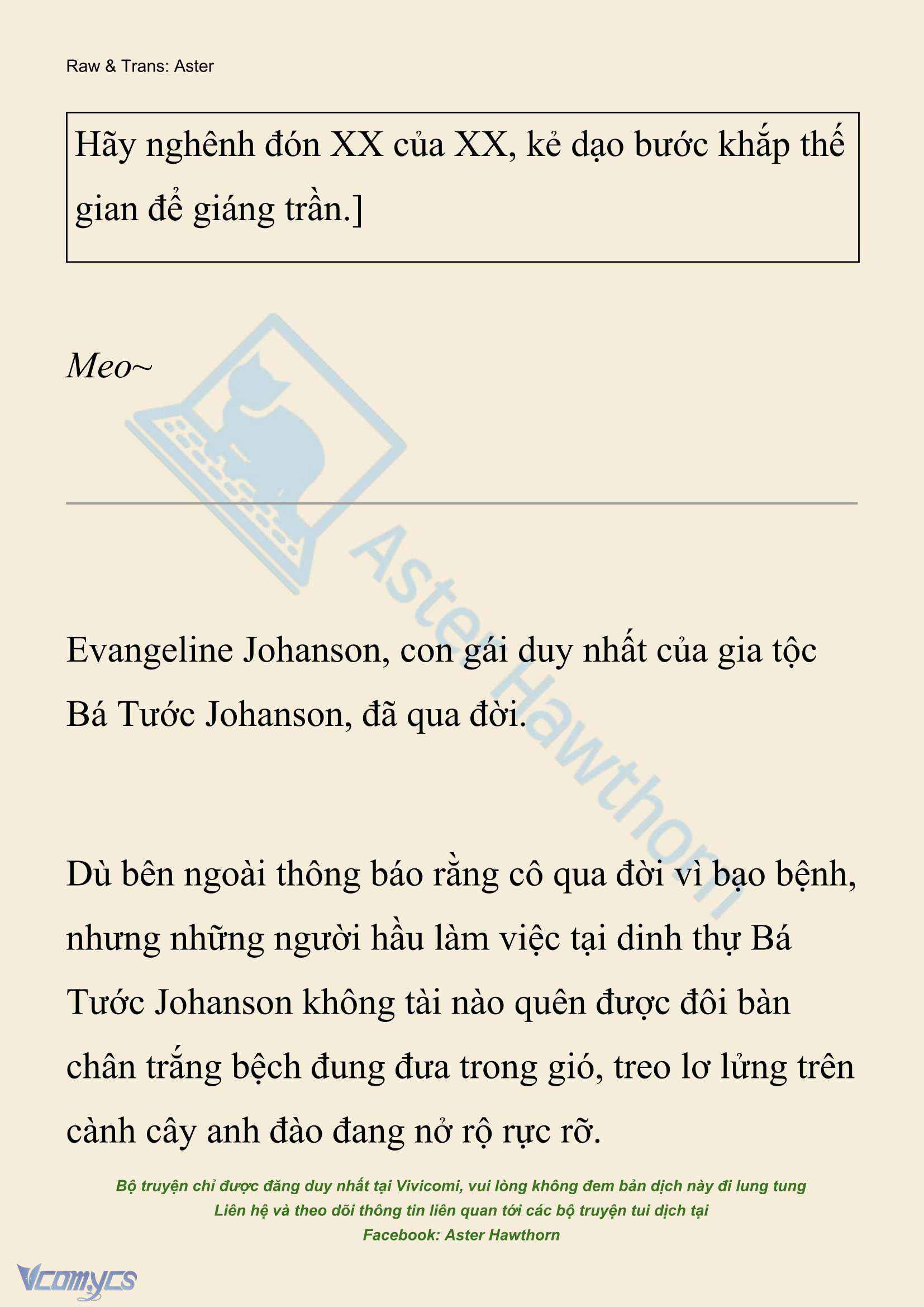[Novel] Xuyên Vào Tiểu Thuyết, Tôi Thành Truyền Thuyết Rùng Rợn Chapter 1 - 2