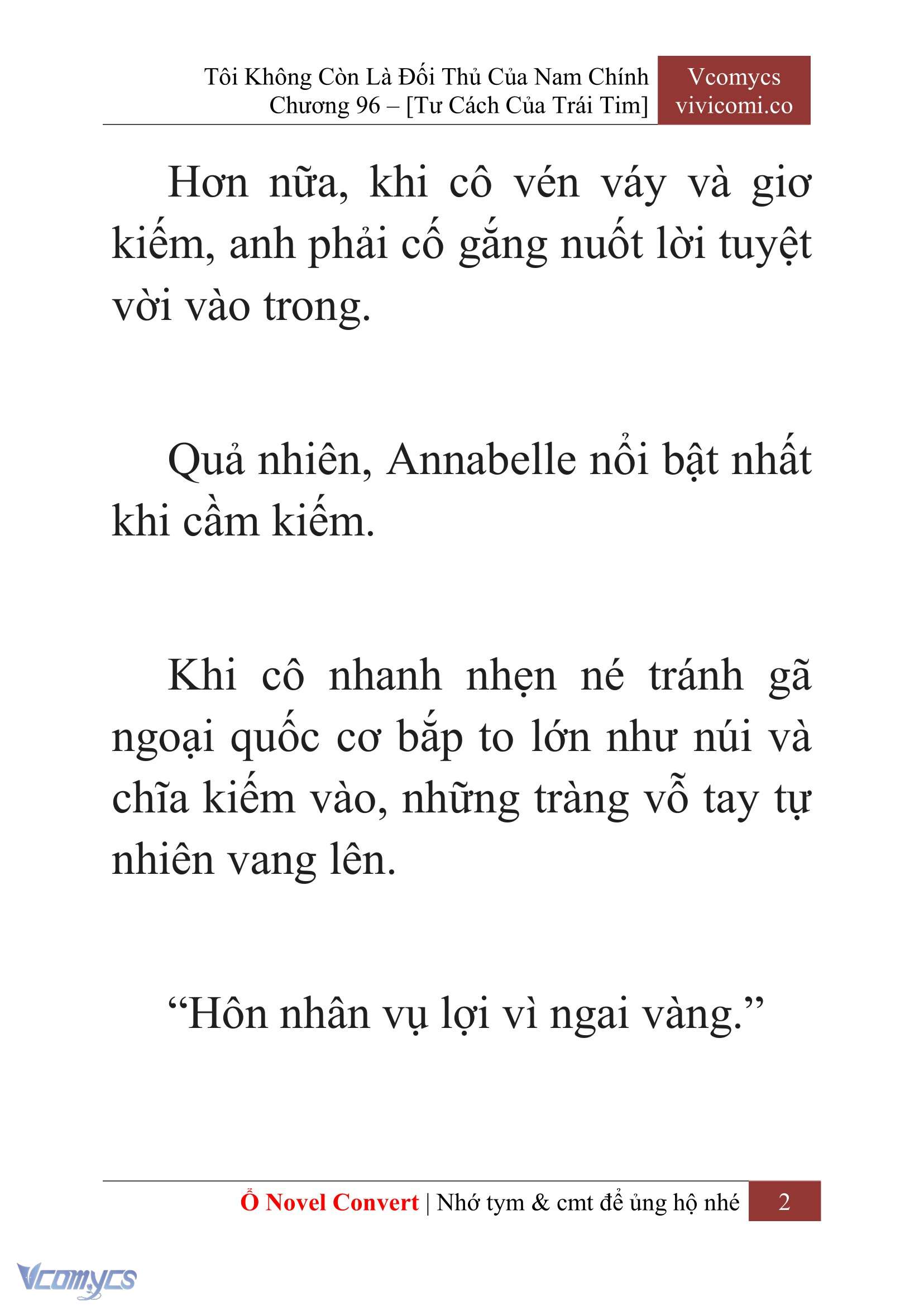 [Novel] Tôi Không Còn Là Đối Thủ Của Nam Chính Chapter  96 - 4