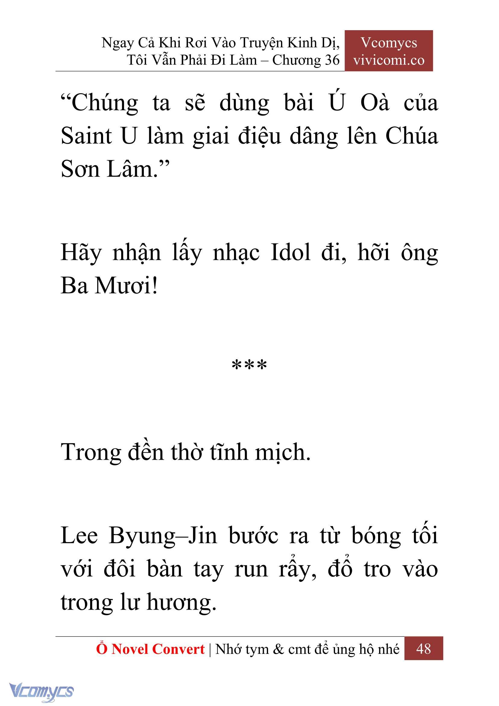 [Novel] Ngay Cả Khi Rơi Vào Truyện Kinh Dị, Tôi Vẫn Phải Đi Làm Chapter  36 - 50