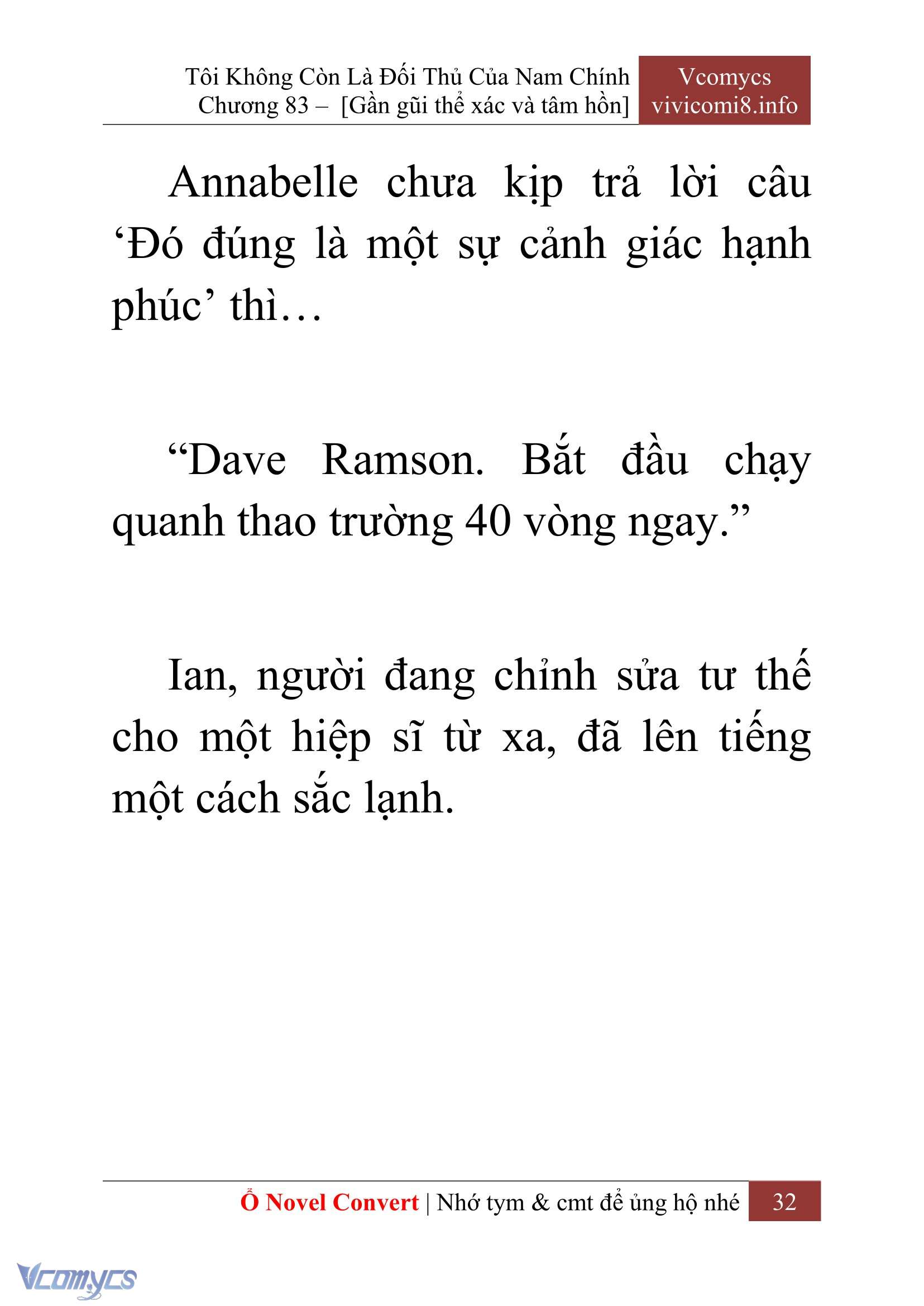 [Novel] Tôi Không Còn Là Đối Thủ Của Nam Chính Chapter  83 - 34