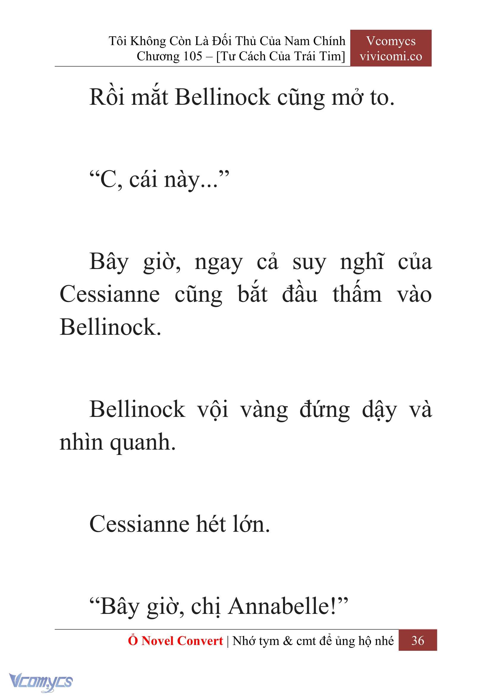 [Novel] Tôi Không Còn Là Đối Thủ Của Nam Chính Chapter  105 - 38