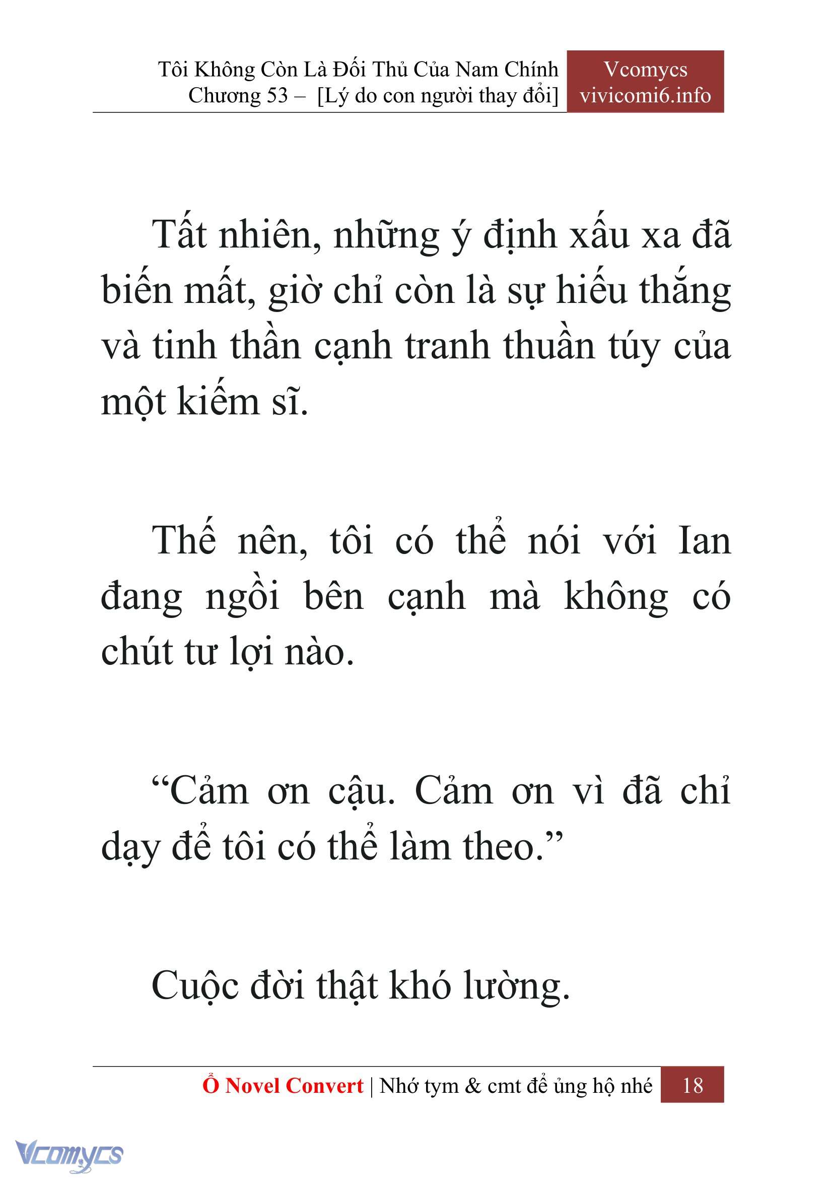 [Novel] Tôi Không Còn Là Đối Thủ Của Nam Chính Chapter  53 - 20