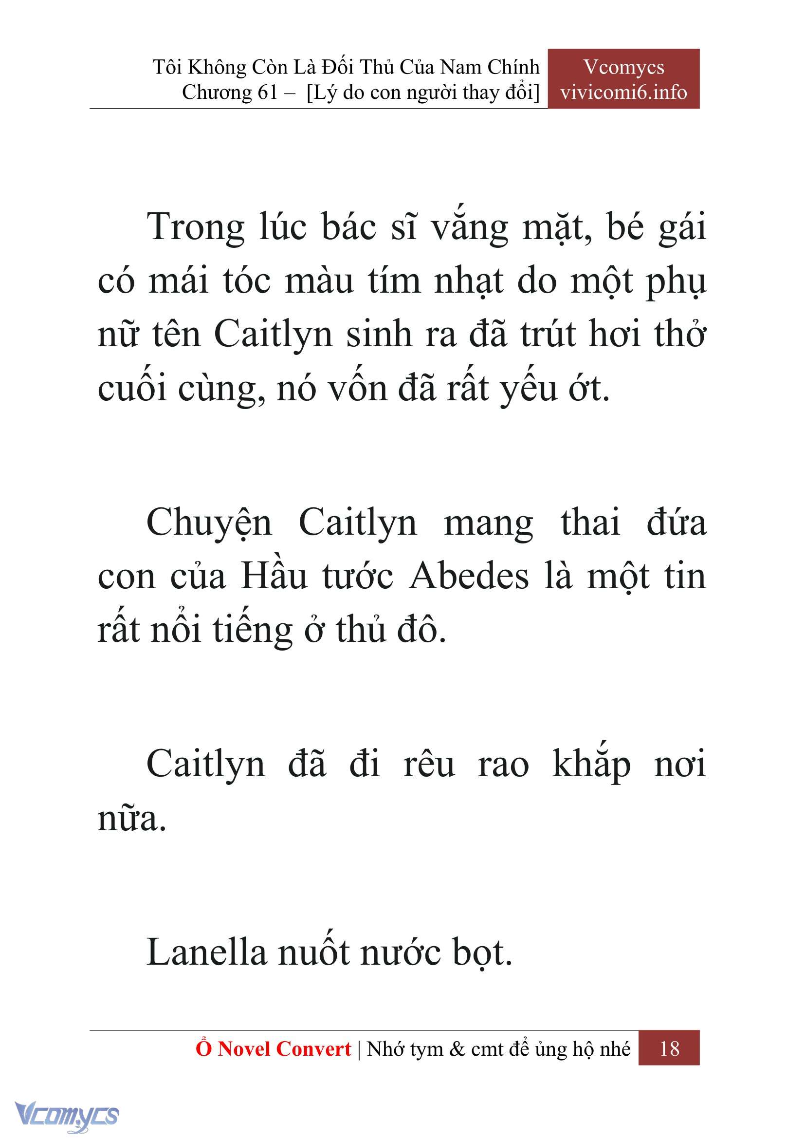 [Novel] Tôi Không Còn Là Đối Thủ Của Nam Chính Chapter  61 - 20