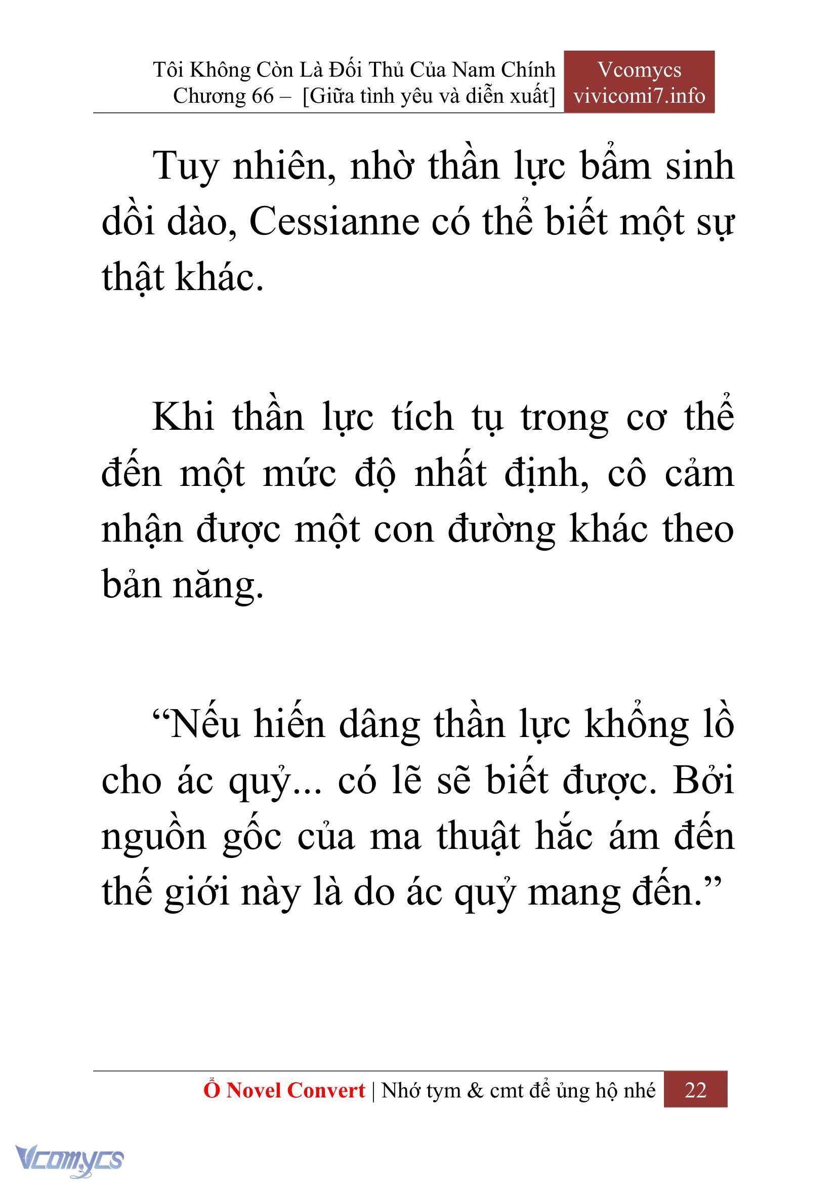 [Novel] Tôi Không Còn Là Đối Thủ Của Nam Chính Chapter  66 - 24