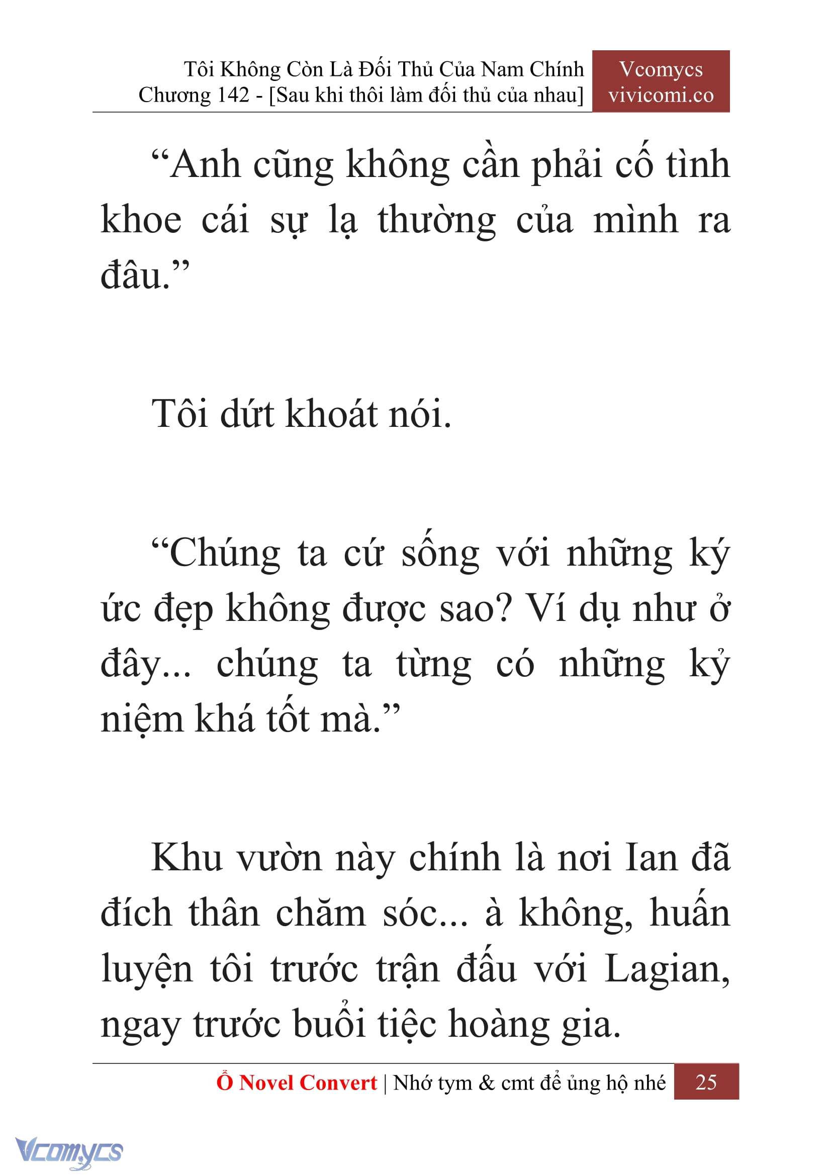 [Novel] Tôi Không Còn Là Đối Thủ Của Nam Chính Chapter  142 - 27