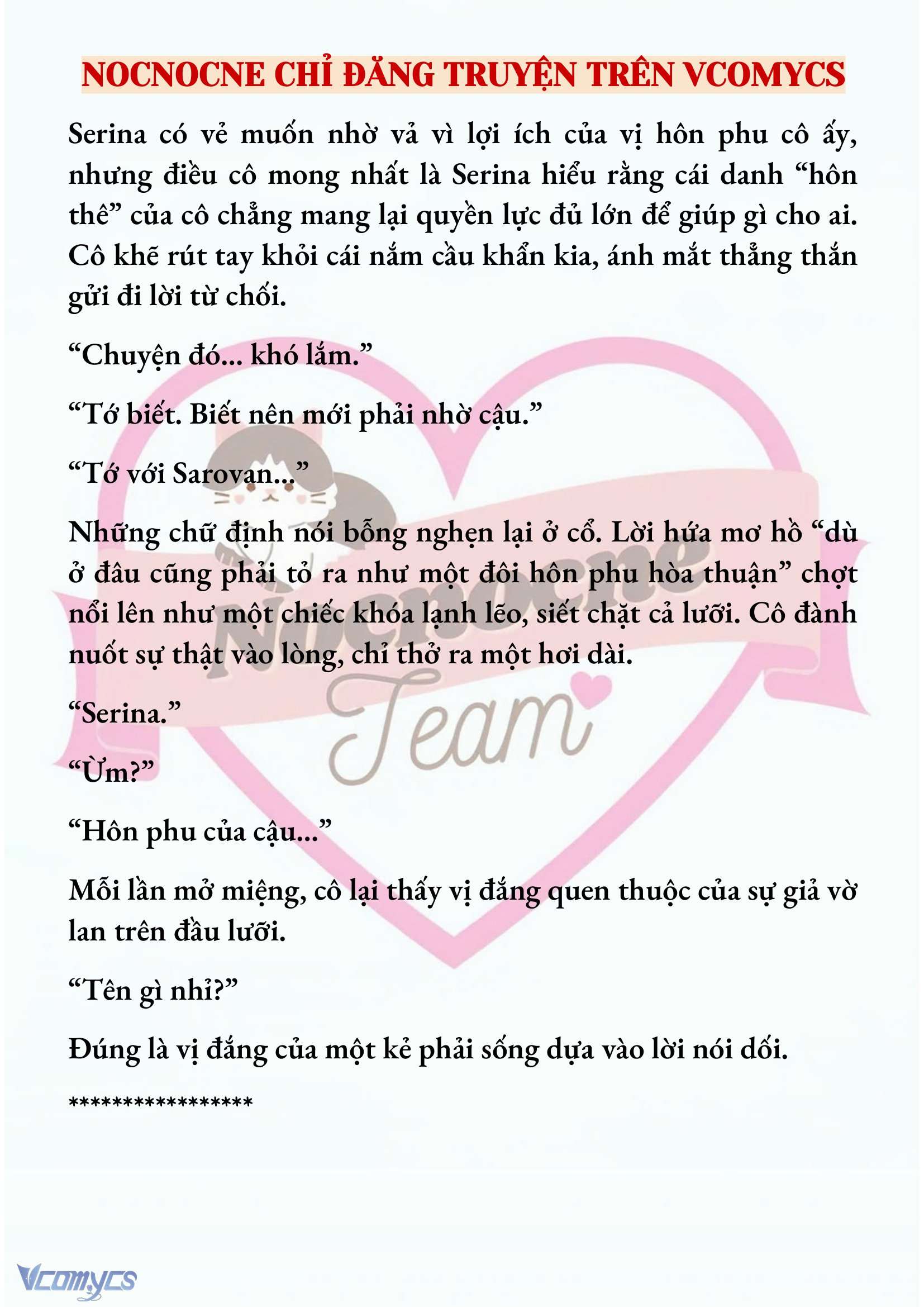 [NOVEL] CÁ RỪNG KHÔN NGOAN Chapter  67 - 6