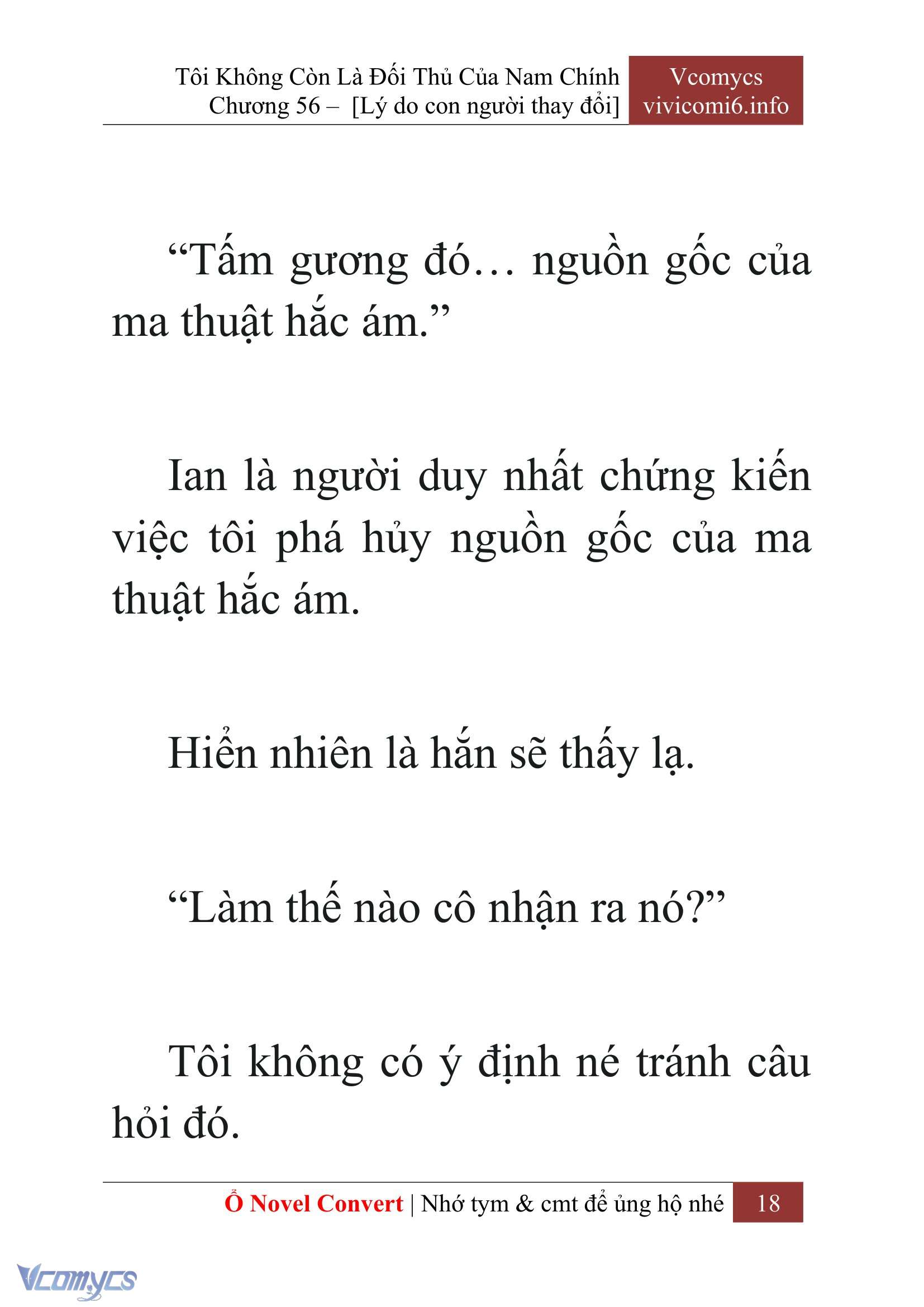 [Novel] Tôi Không Còn Là Đối Thủ Của Nam Chính Chapter  56 - 20