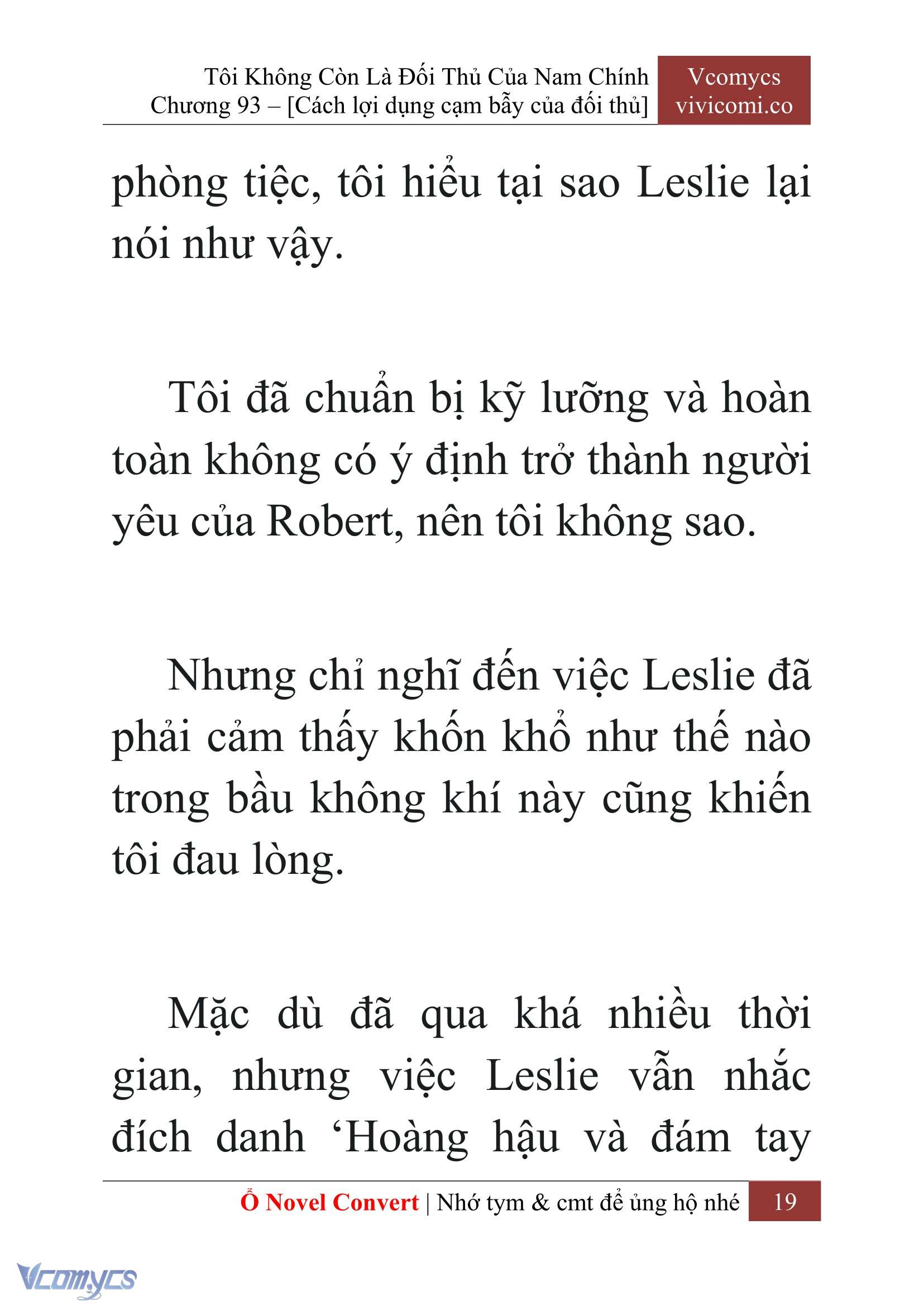 [Novel] Tôi Không Còn Là Đối Thủ Của Nam Chính Chapter  93 - 21