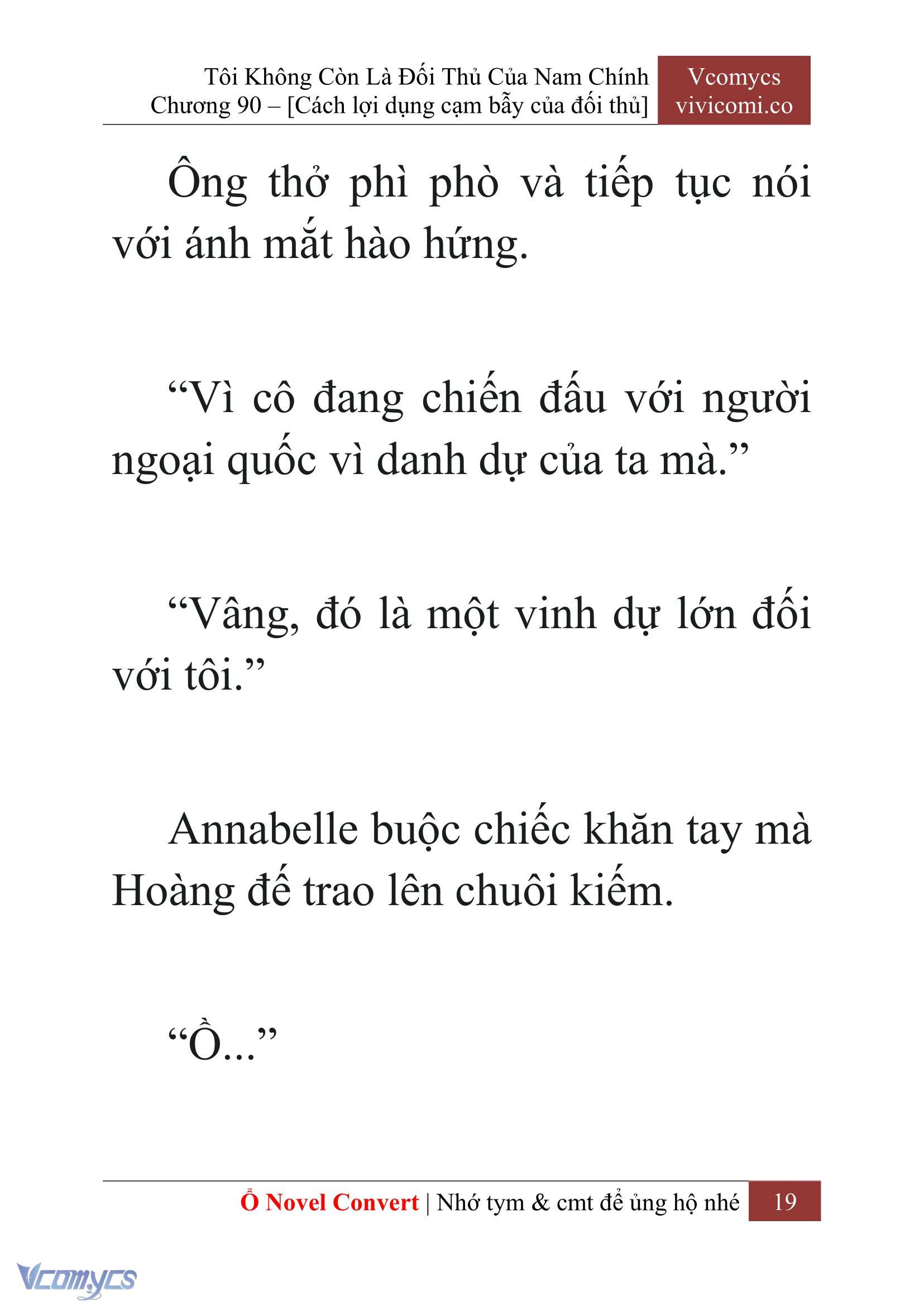 [Novel] Tôi Không Còn Là Đối Thủ Của Nam Chính Chapter  90 - 21