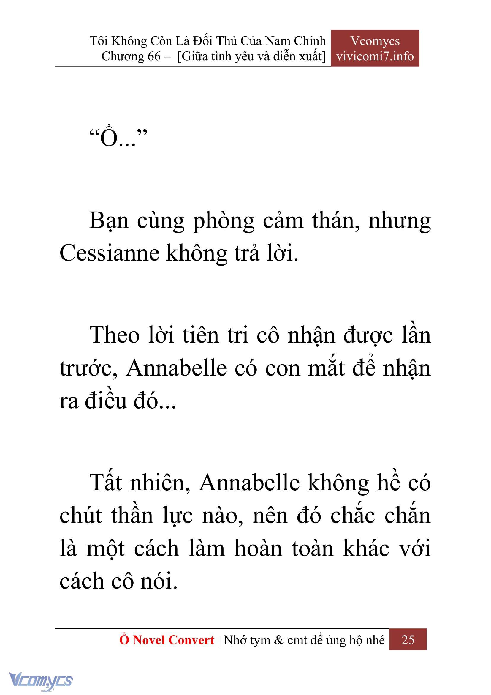 [Novel] Tôi Không Còn Là Đối Thủ Của Nam Chính Chapter  66 - 27