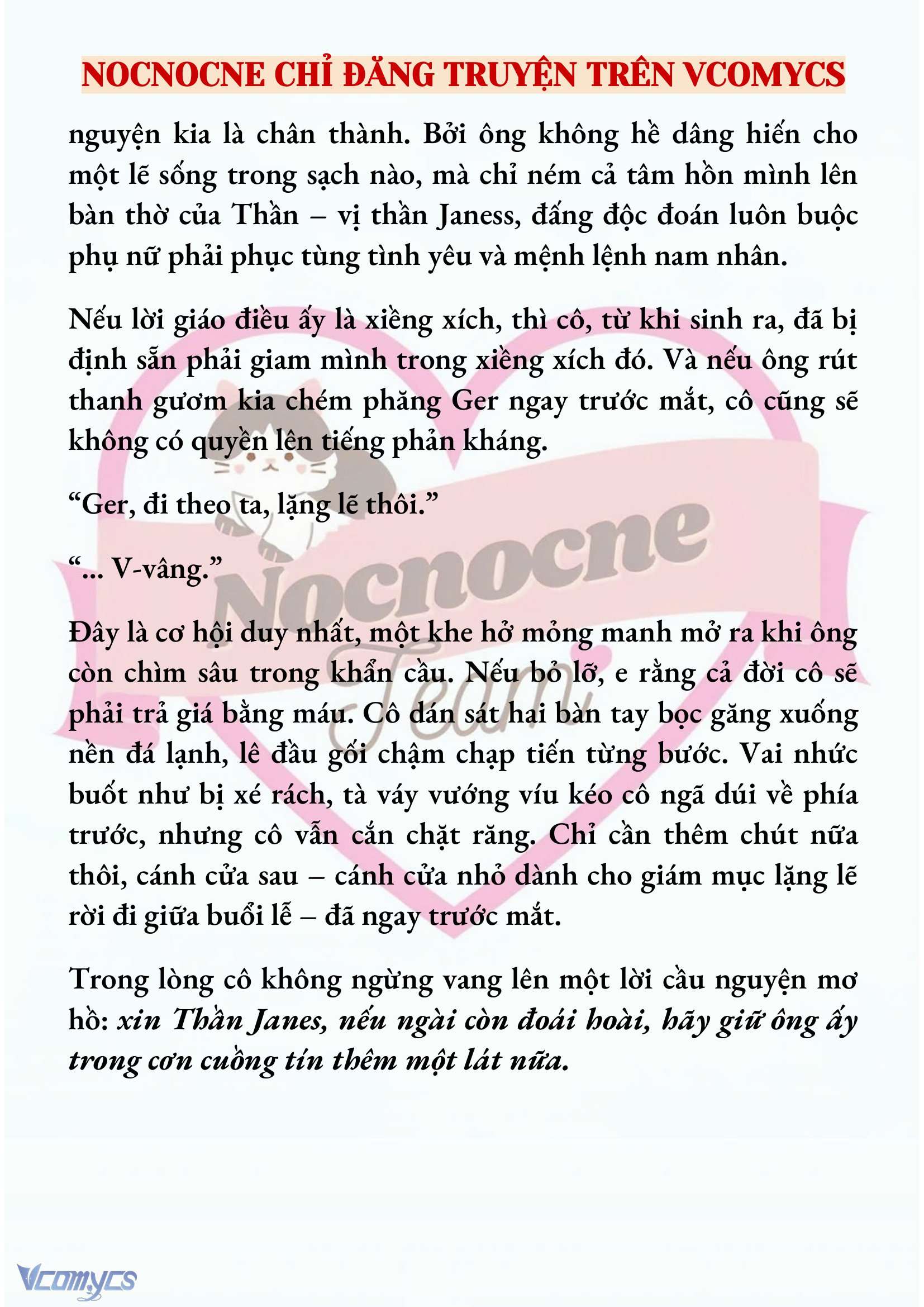 [NOVEL] CÁ RỪNG KHÔN NGOAN Chapter  7 - 7