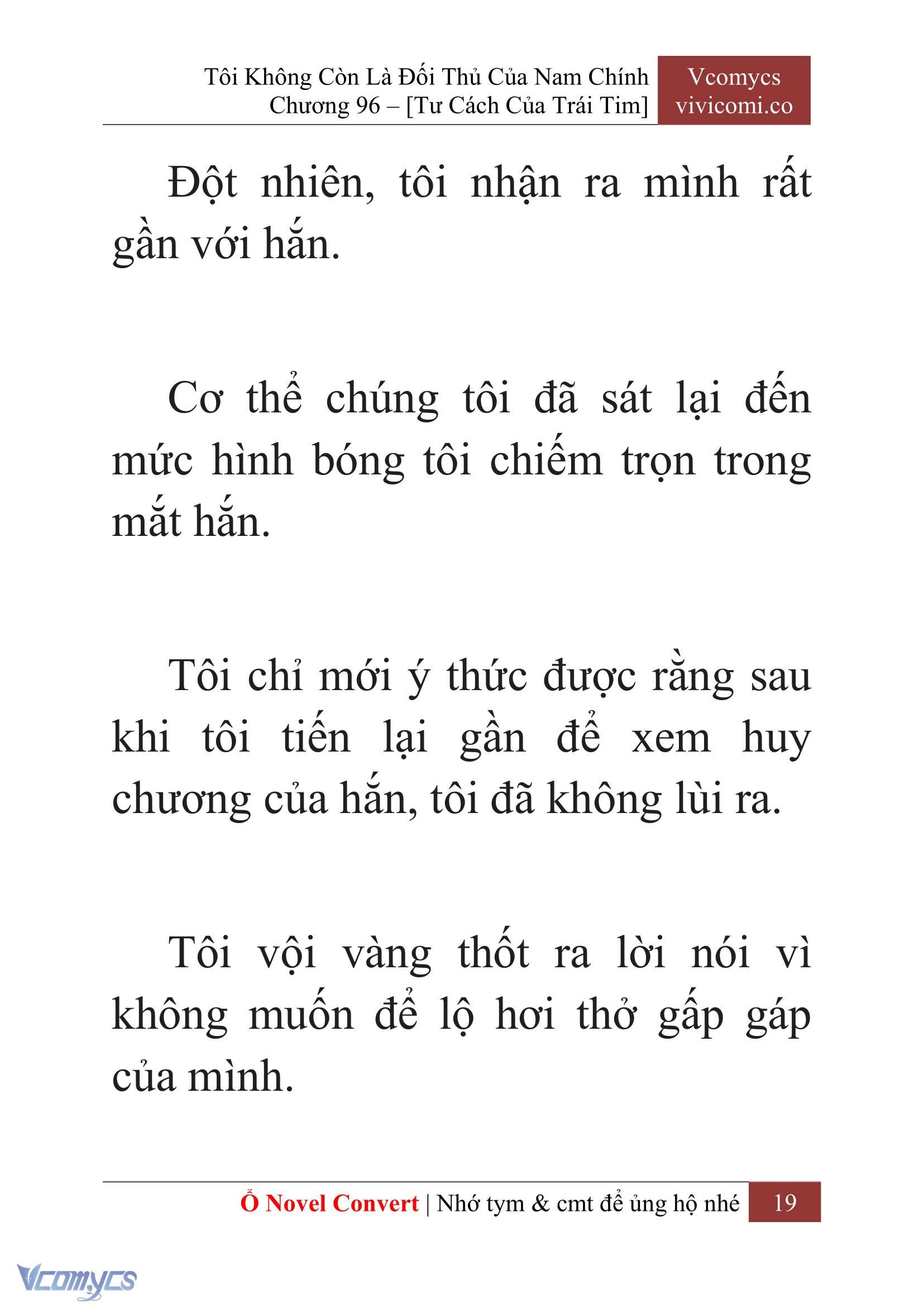 [Novel] Tôi Không Còn Là Đối Thủ Của Nam Chính Chapter  96 - 21
