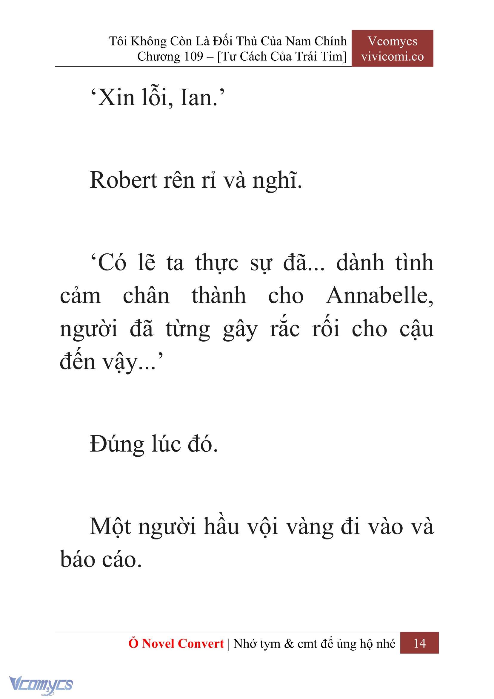 [Novel] Tôi Không Còn Là Đối Thủ Của Nam Chính Chapter  109 - 16