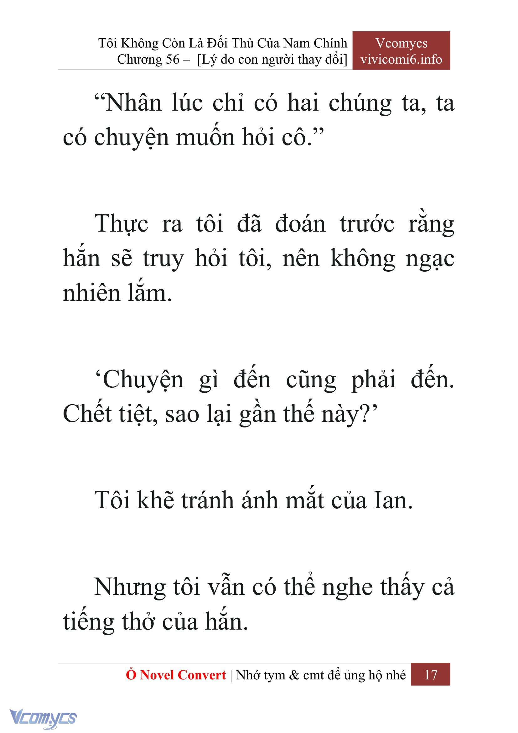 [Novel] Tôi Không Còn Là Đối Thủ Của Nam Chính Chapter  56 - 19